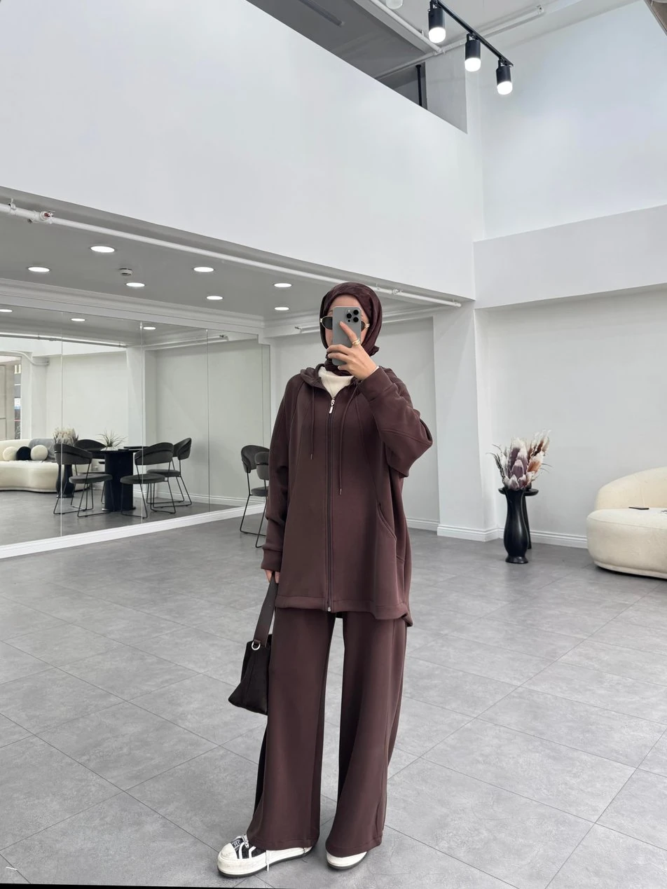 Era İkili Takım Kahverengi