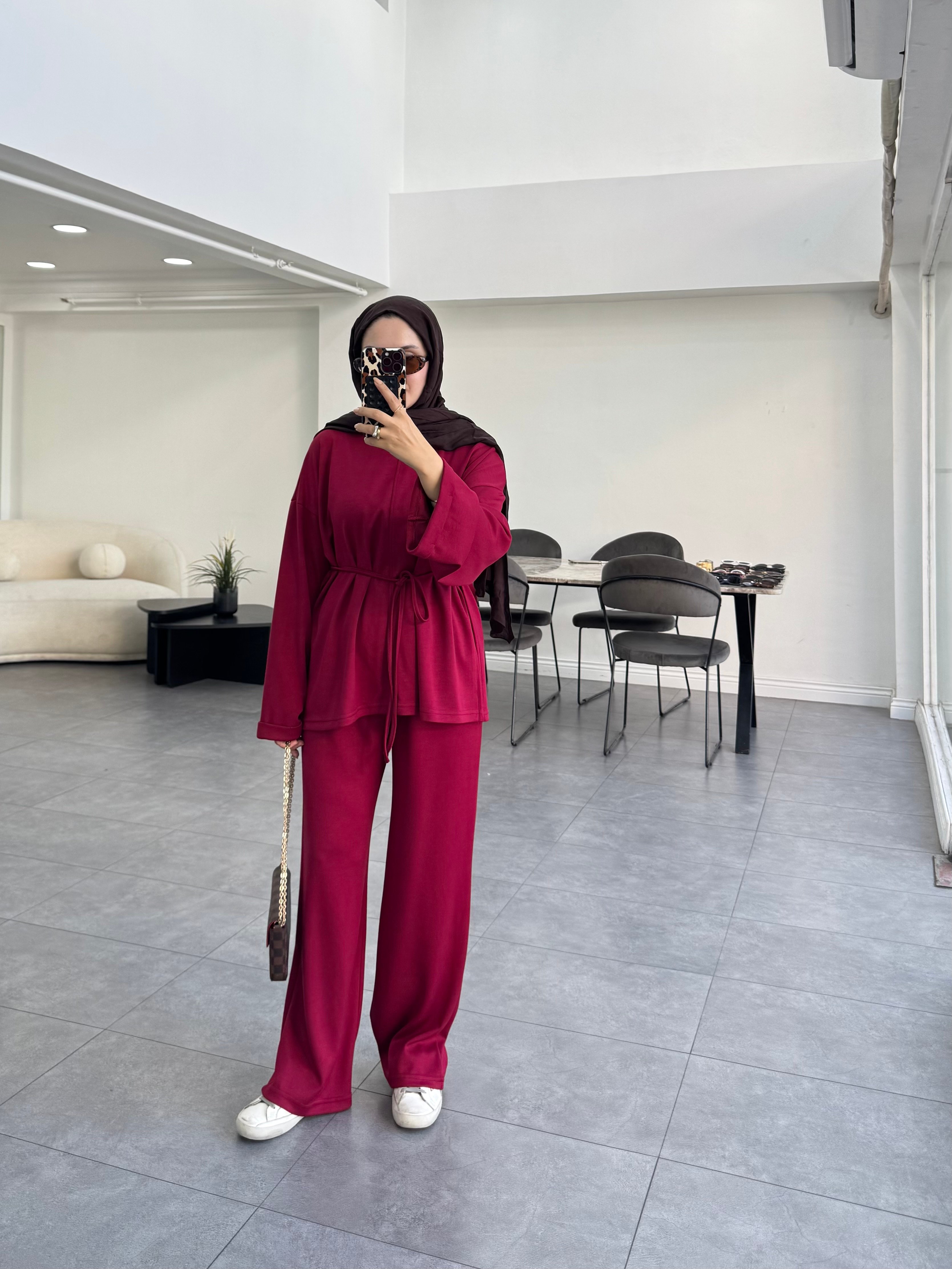 Oyyo İkili Takım Bordo