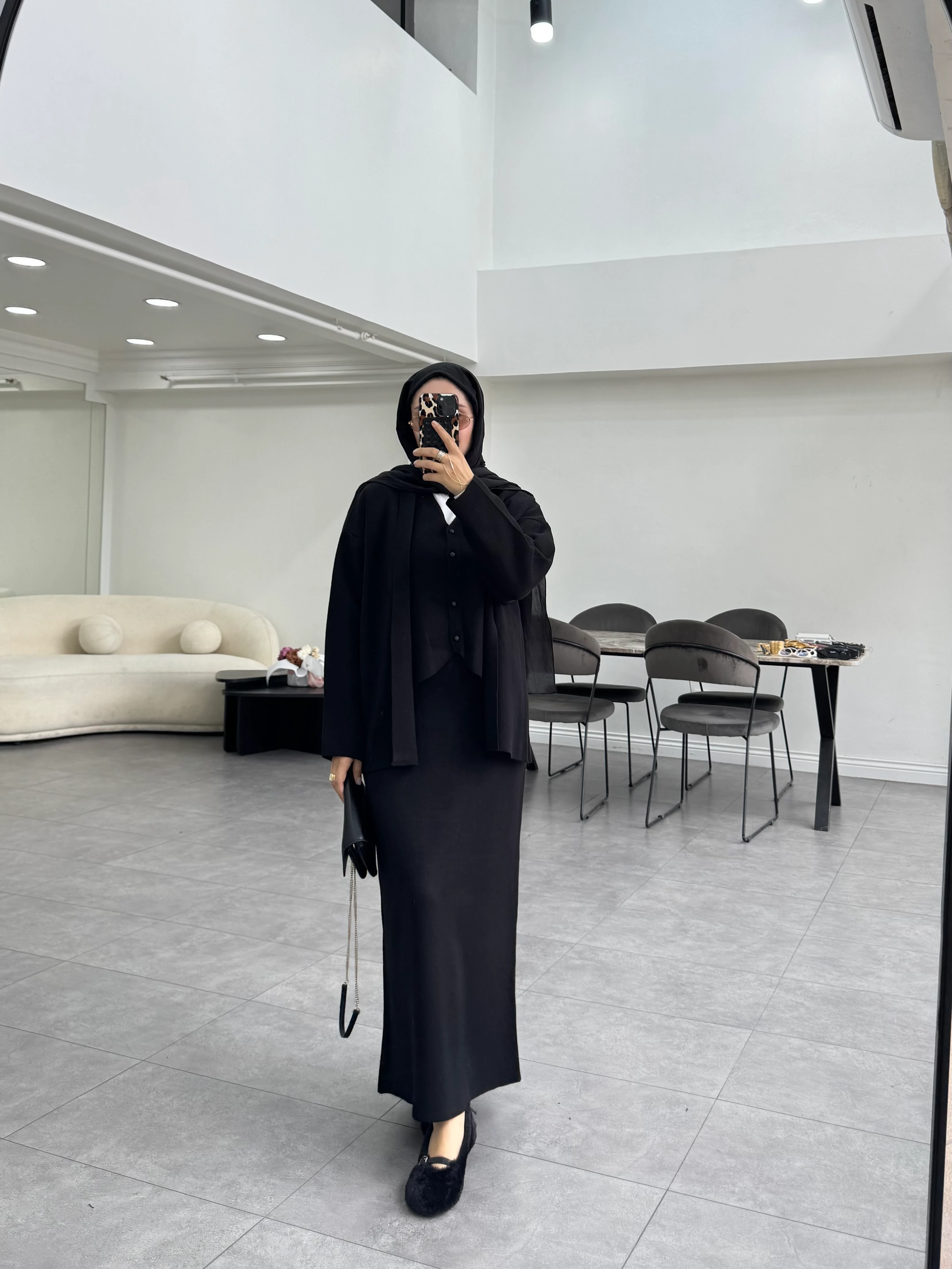 Pessa Üçlü Takım Siyah