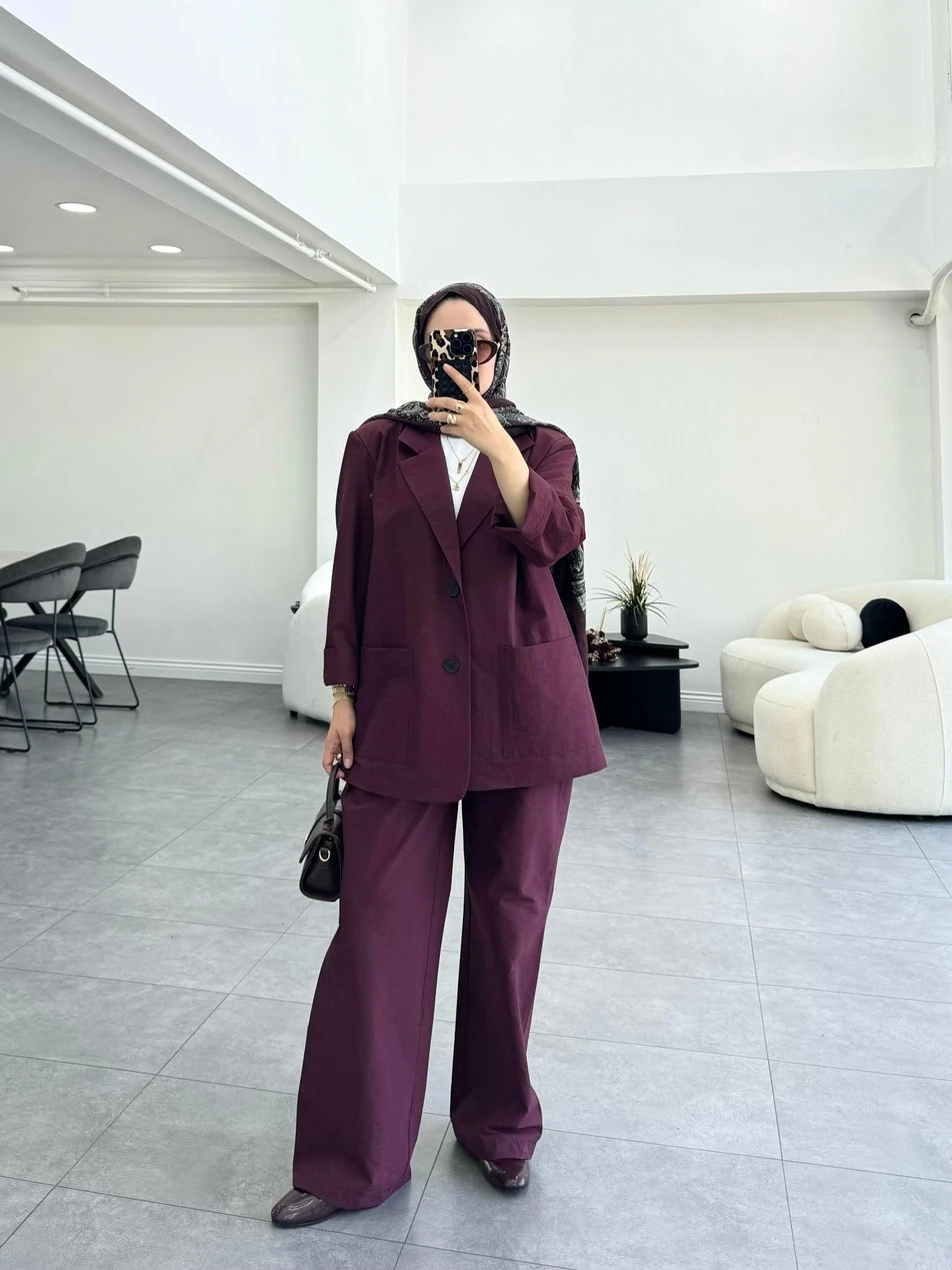 Milano İkili Takım Mürdüm