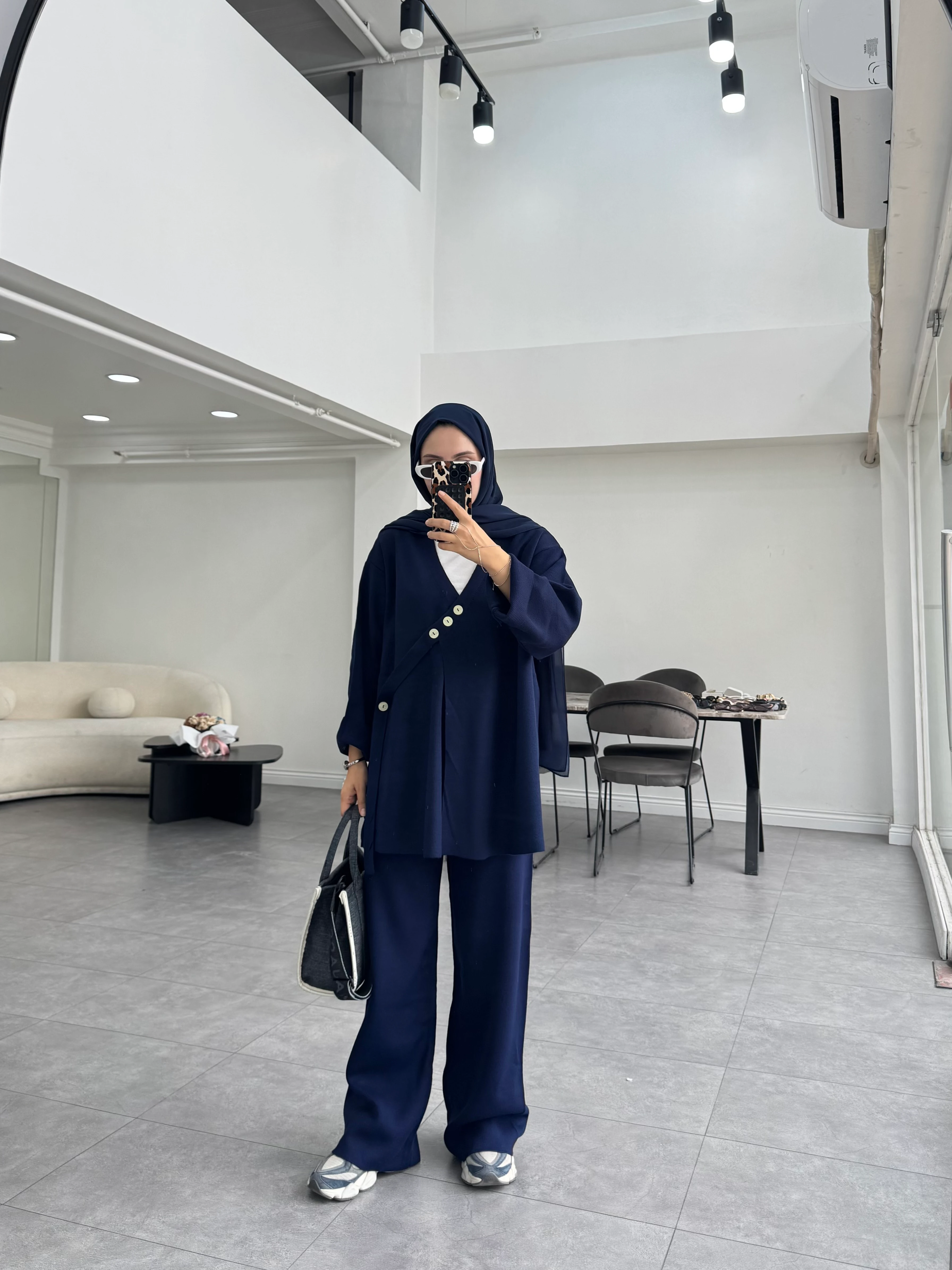 Koal Triko Takım Lacivert