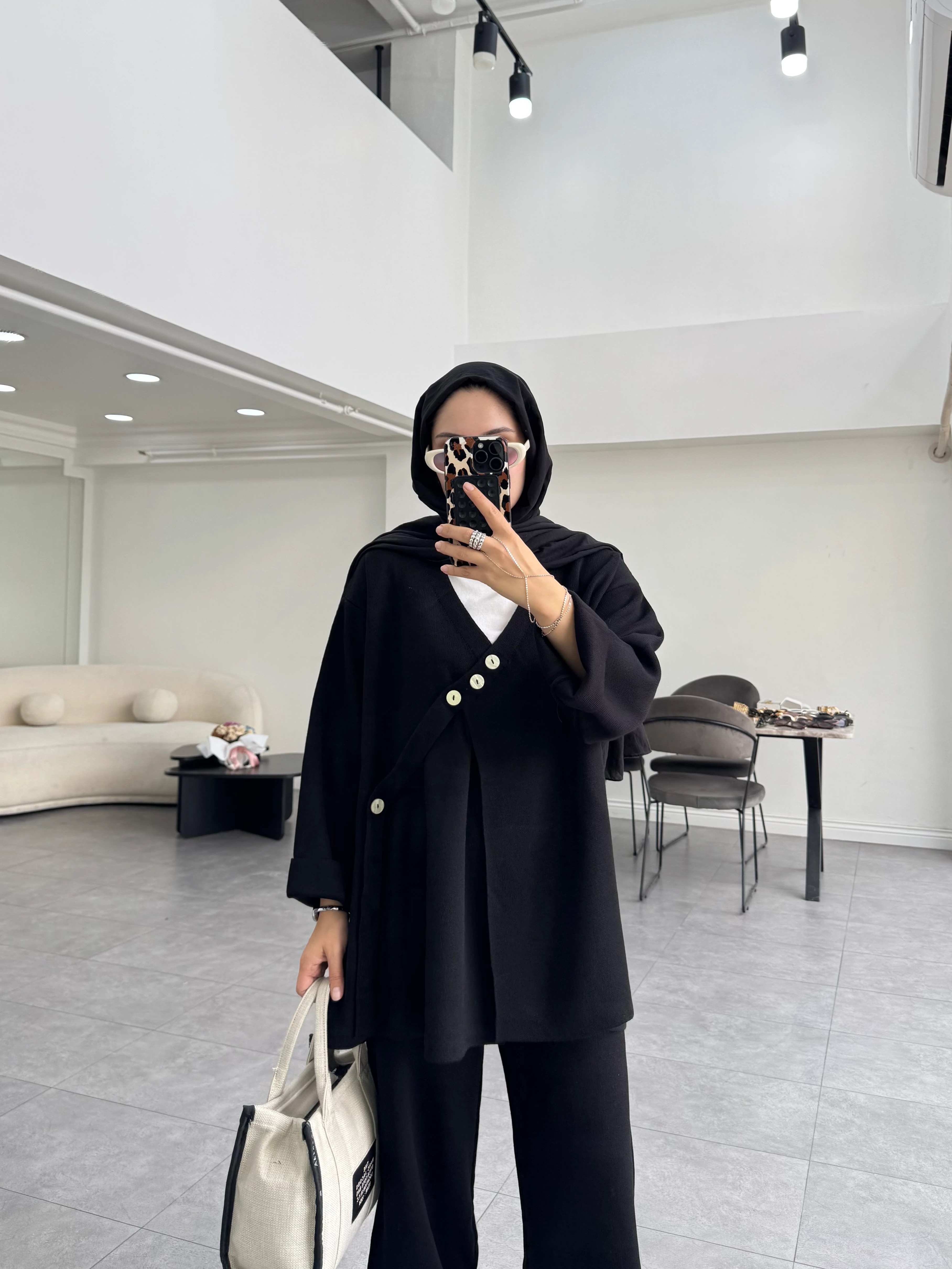 Koal Triko Takım Siyah