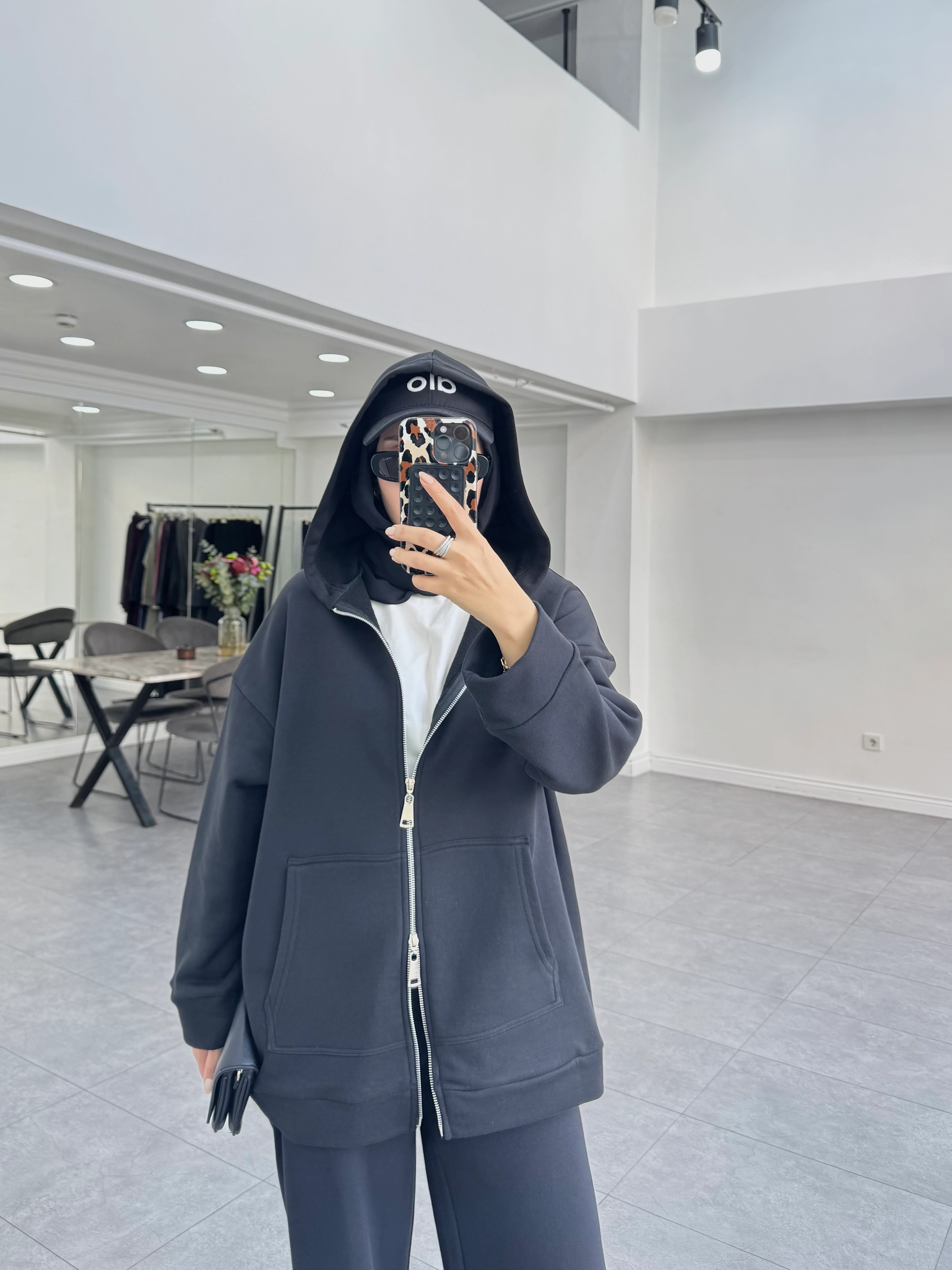 Hüer İkili Takım Siyah