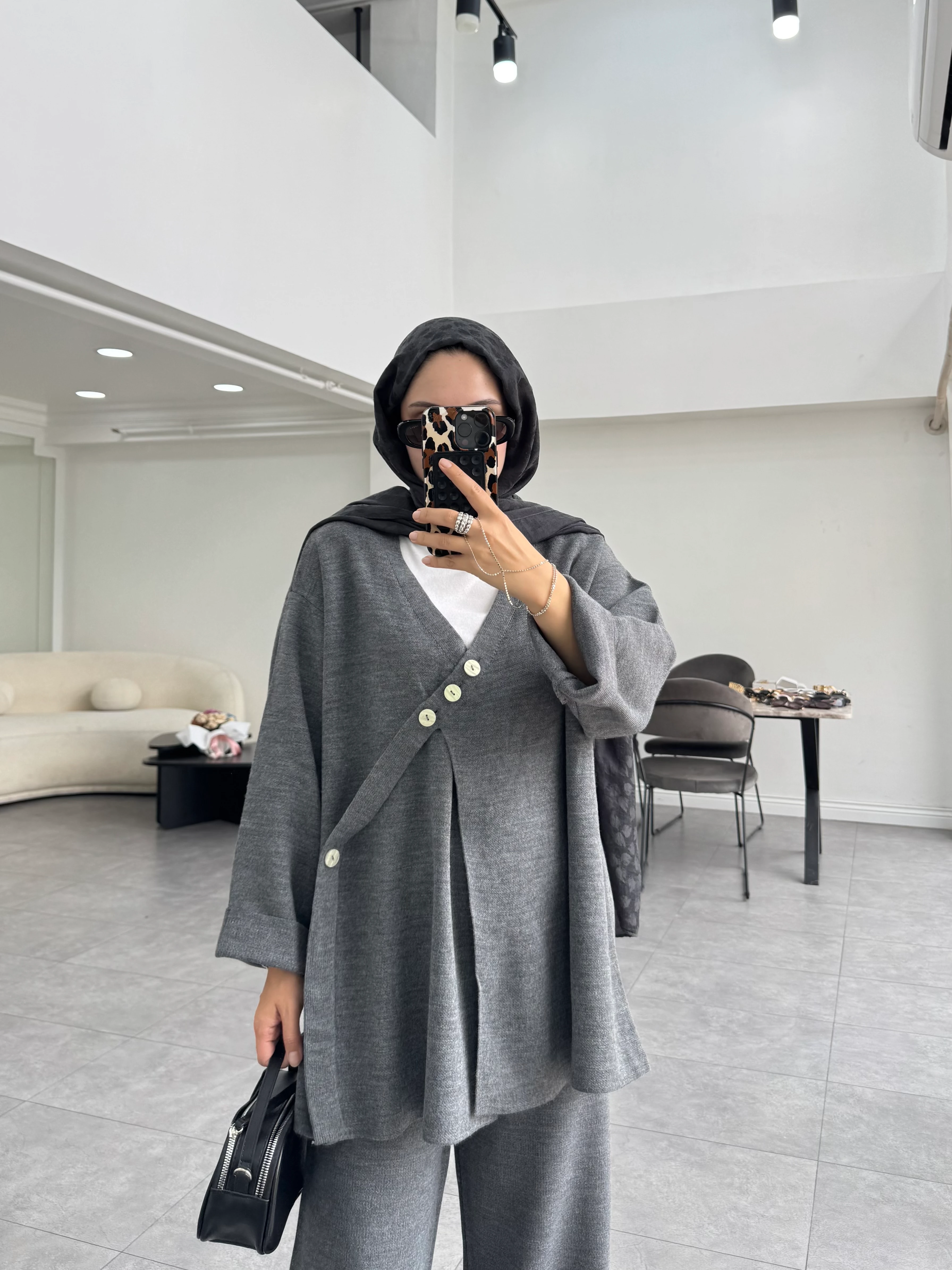 Koal Triko Takım Antrasit