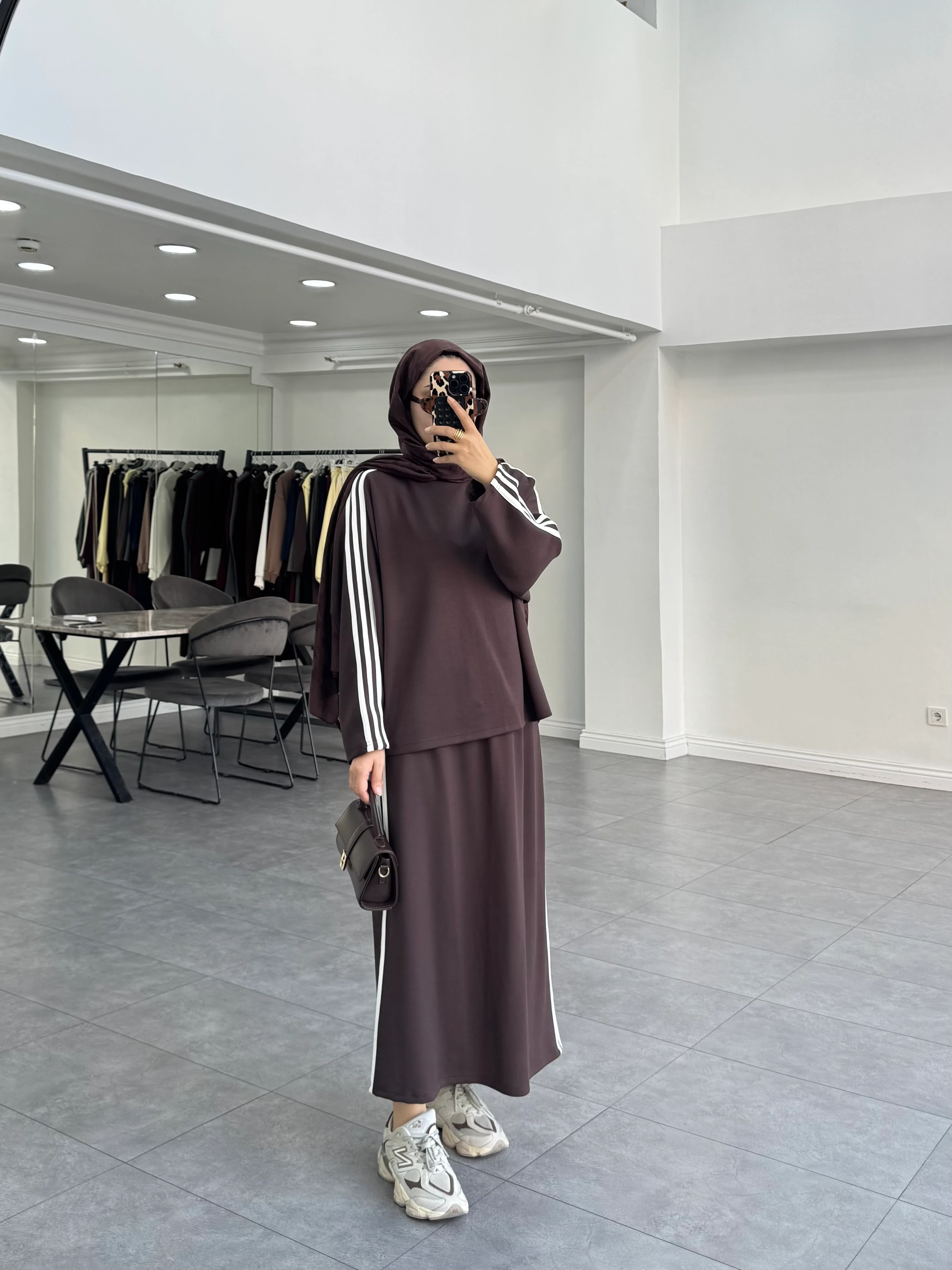 Aferta İkili Takım Kahverengi