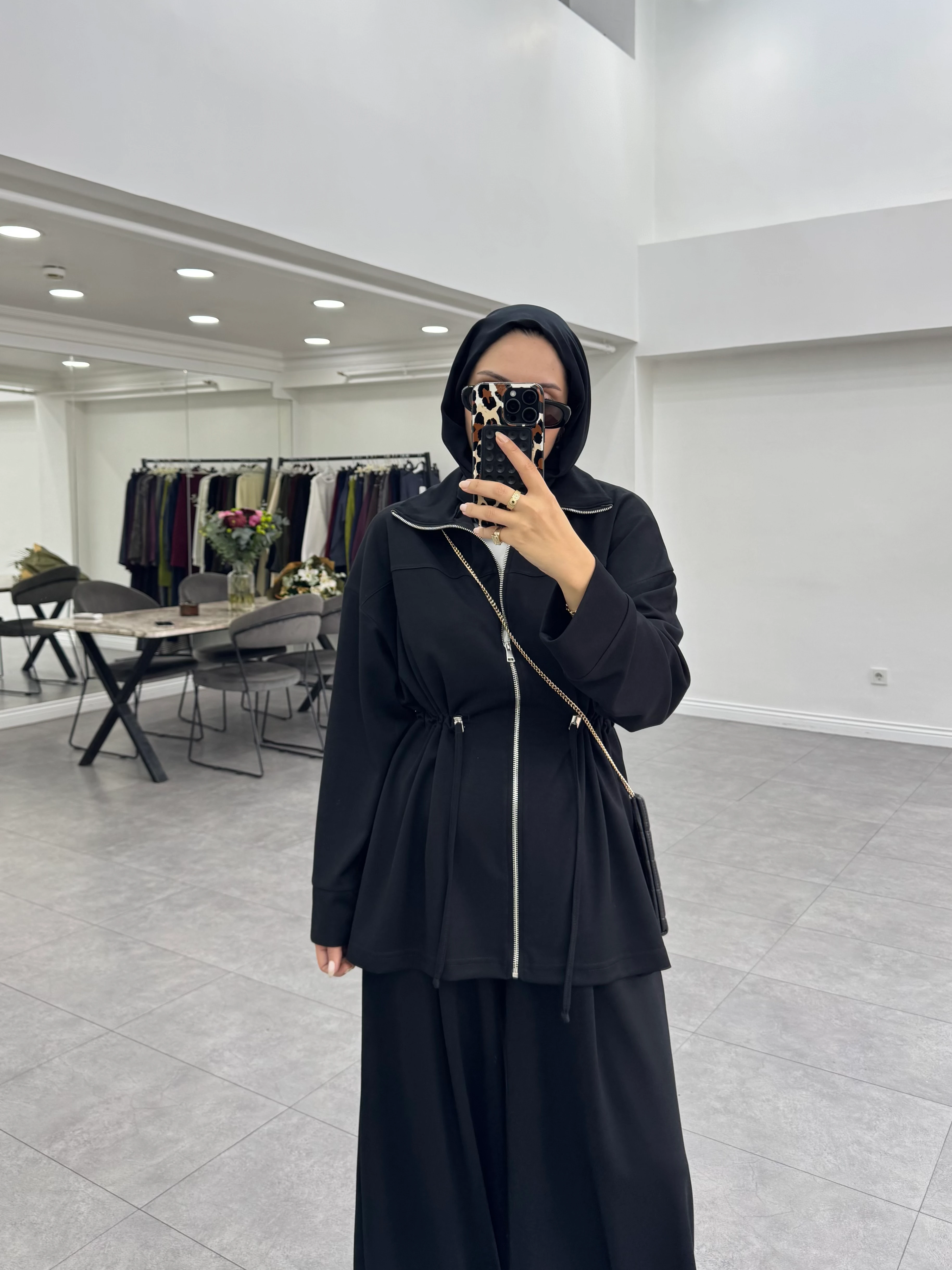 Feoz İkili Takım Siyah