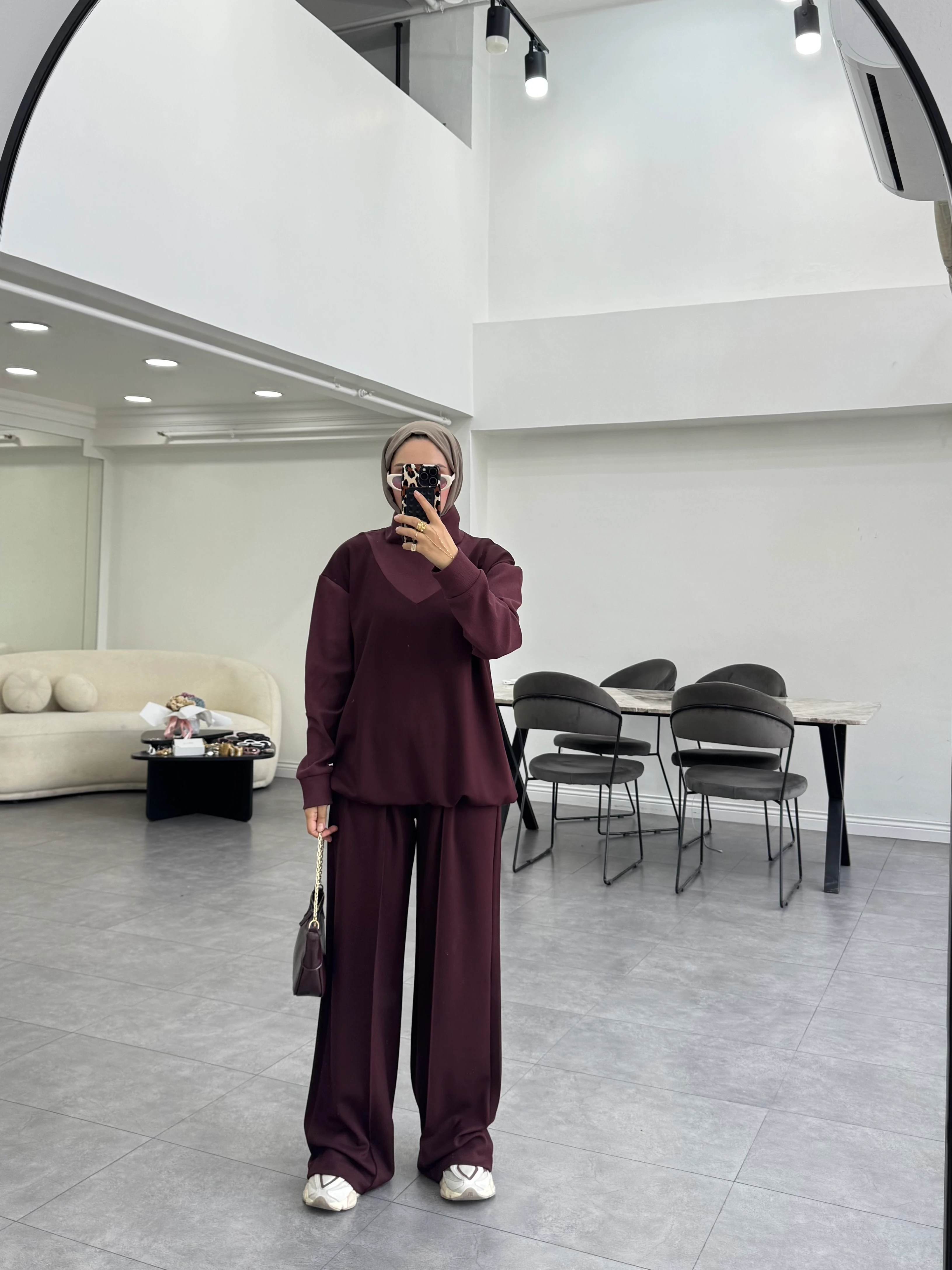 Soelle İkili Takım Mürdüm