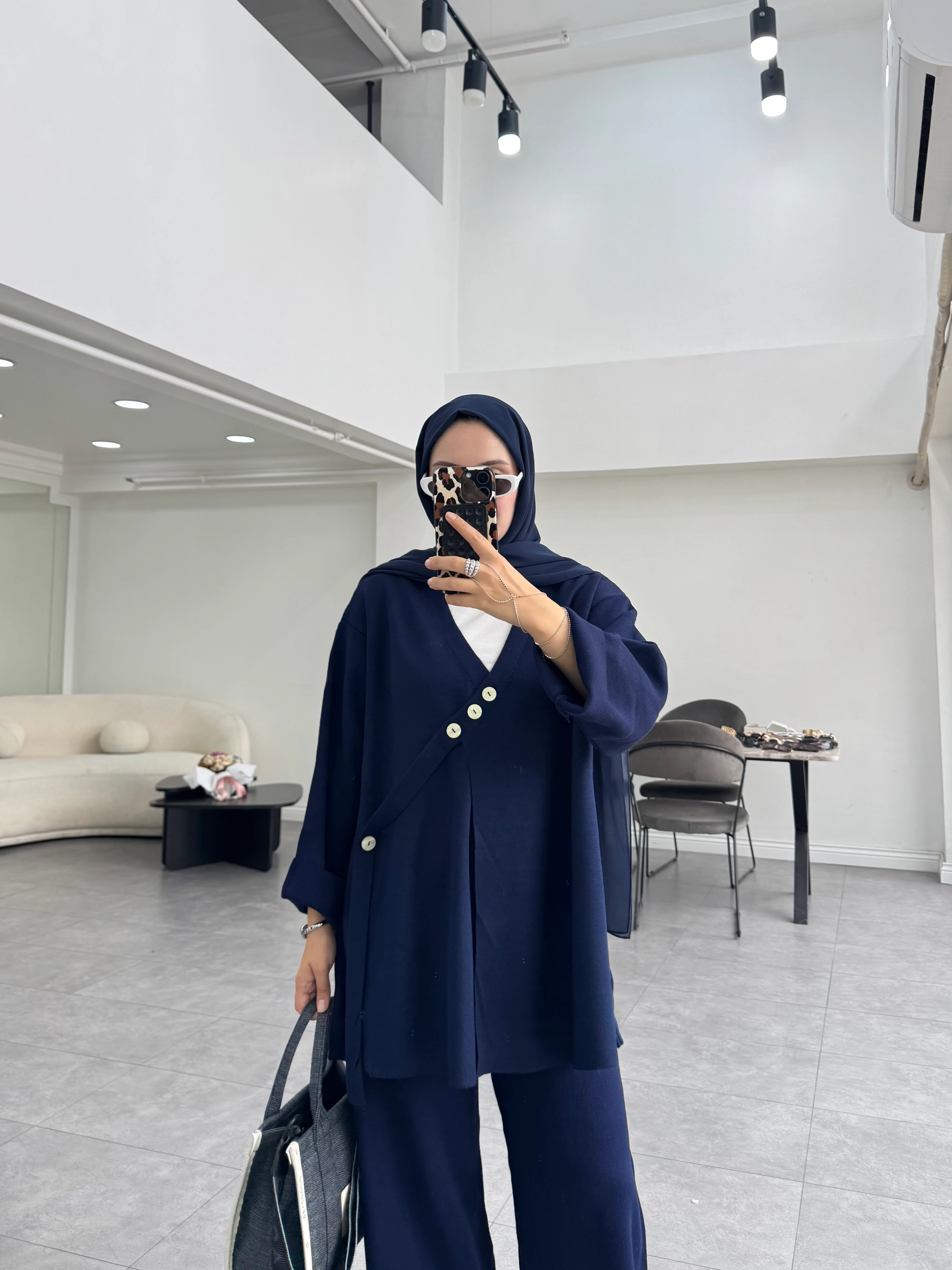 Koal Triko Takım Lacivert