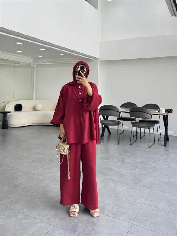 Bues İkili Takım Bordo