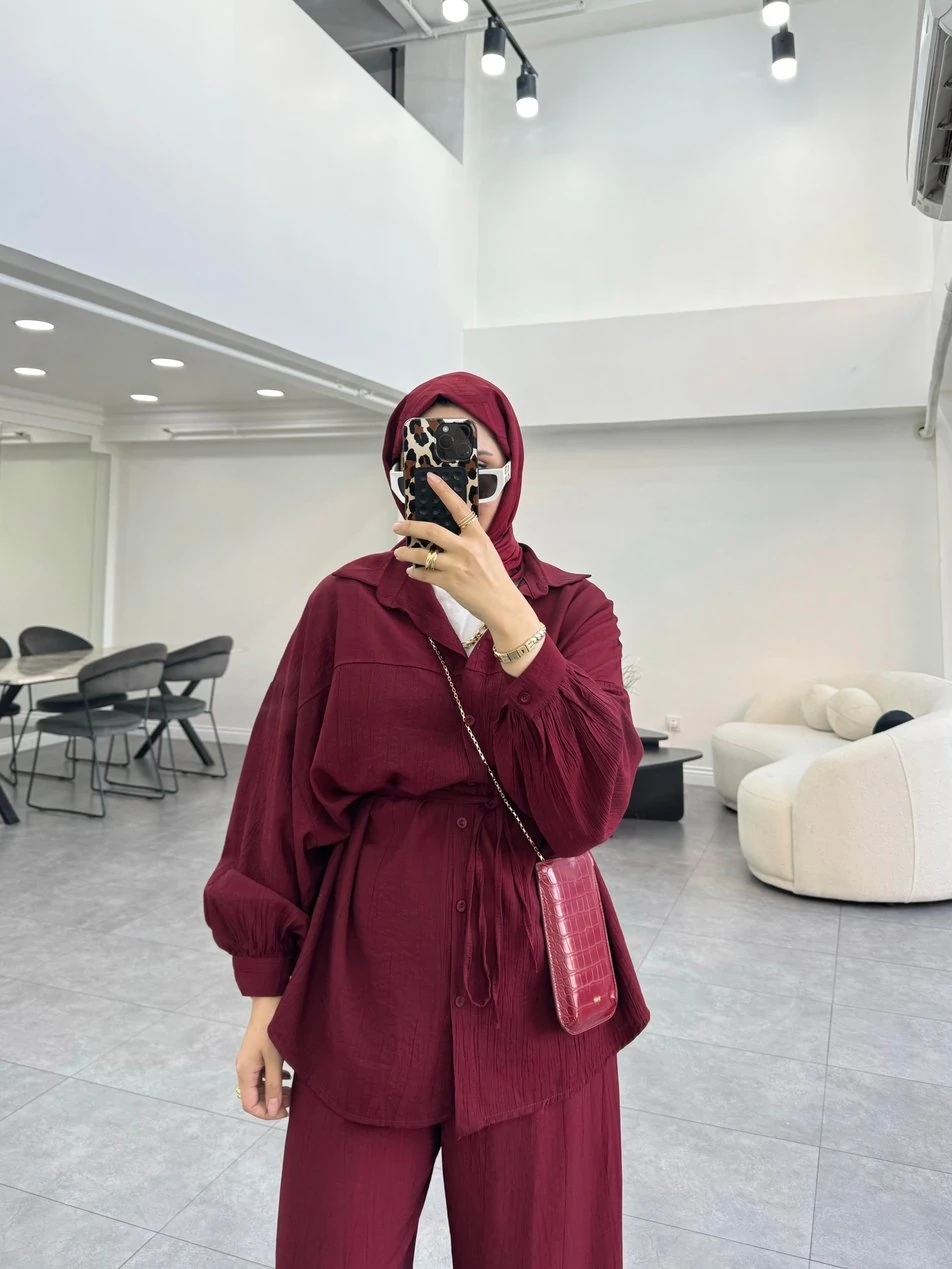 Esso İkili Takım Bordo