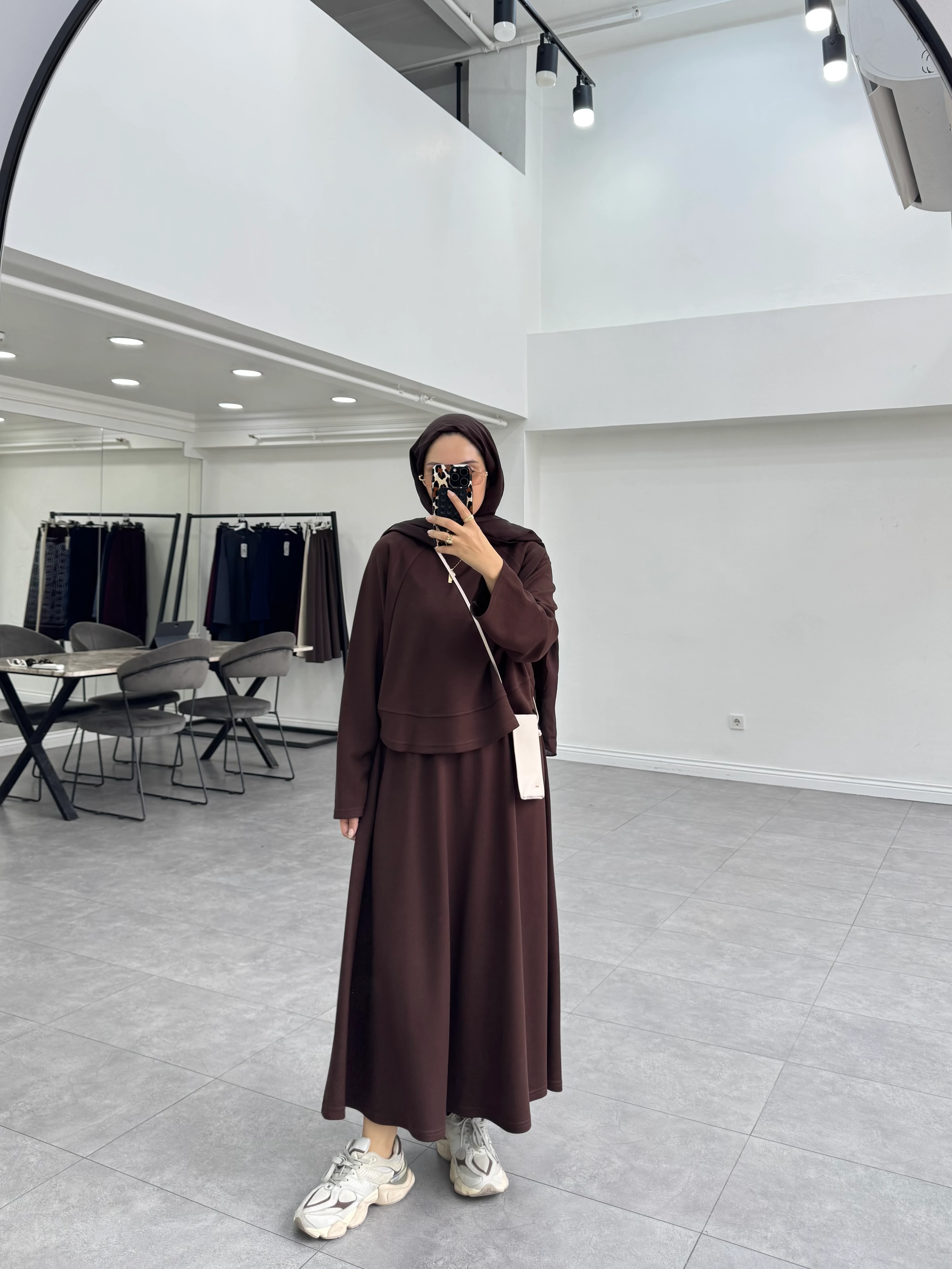 Holava İkili Takım Kahverengi