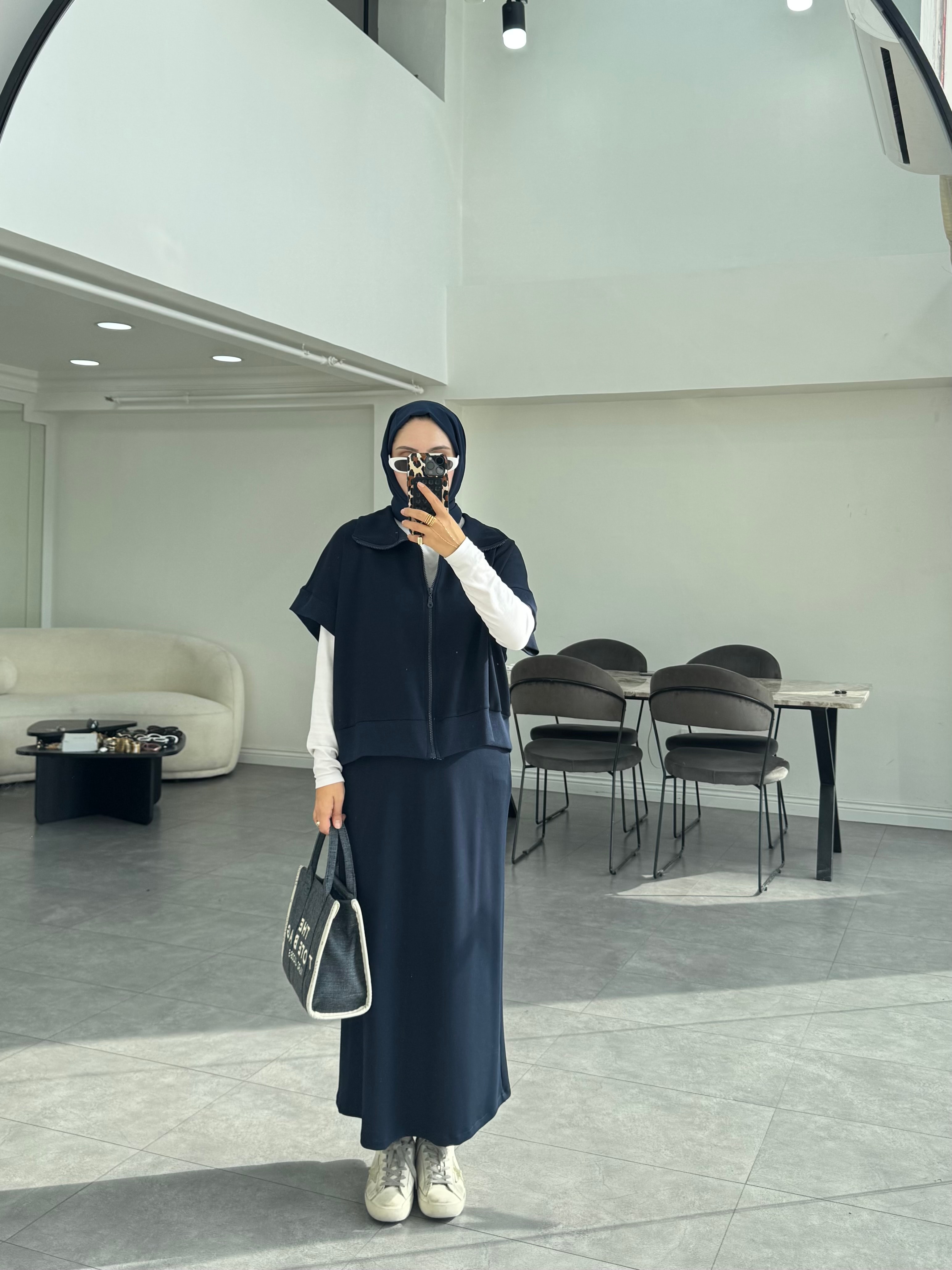 Goan İkili Takım Lacivert