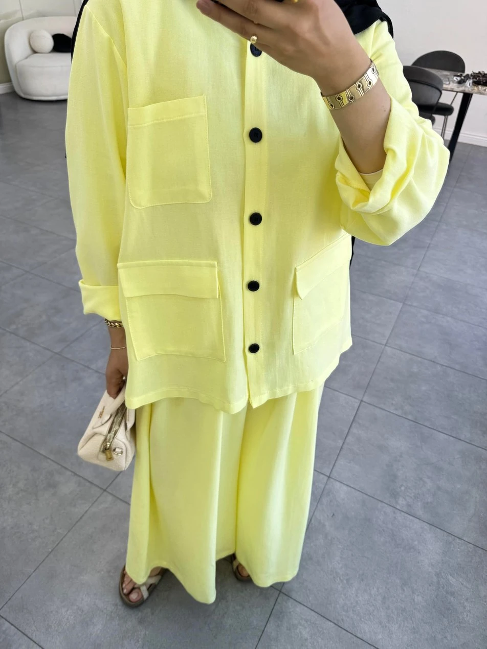 Mina İkili Takım Sarı