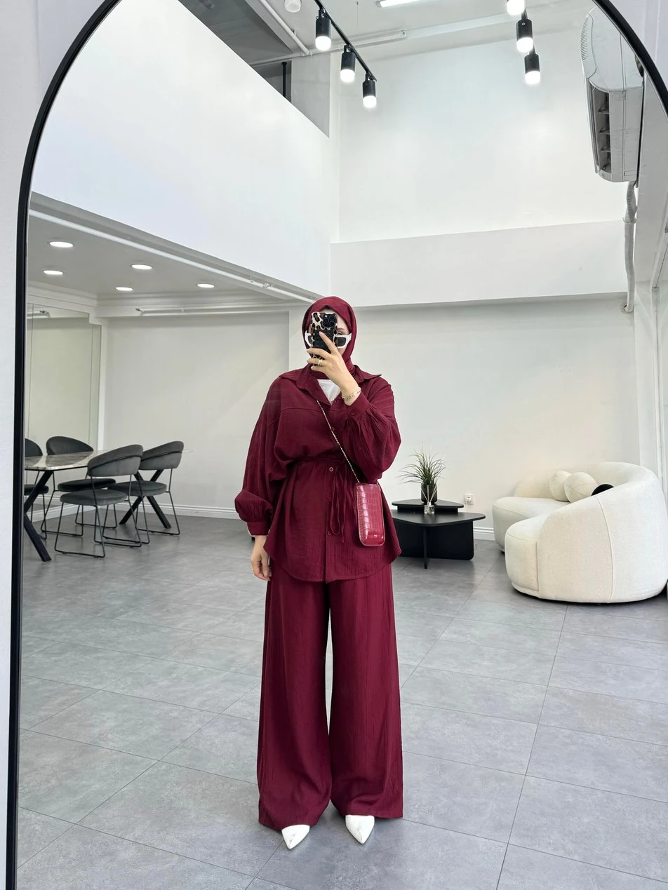 Esso İkili Takım Bordo