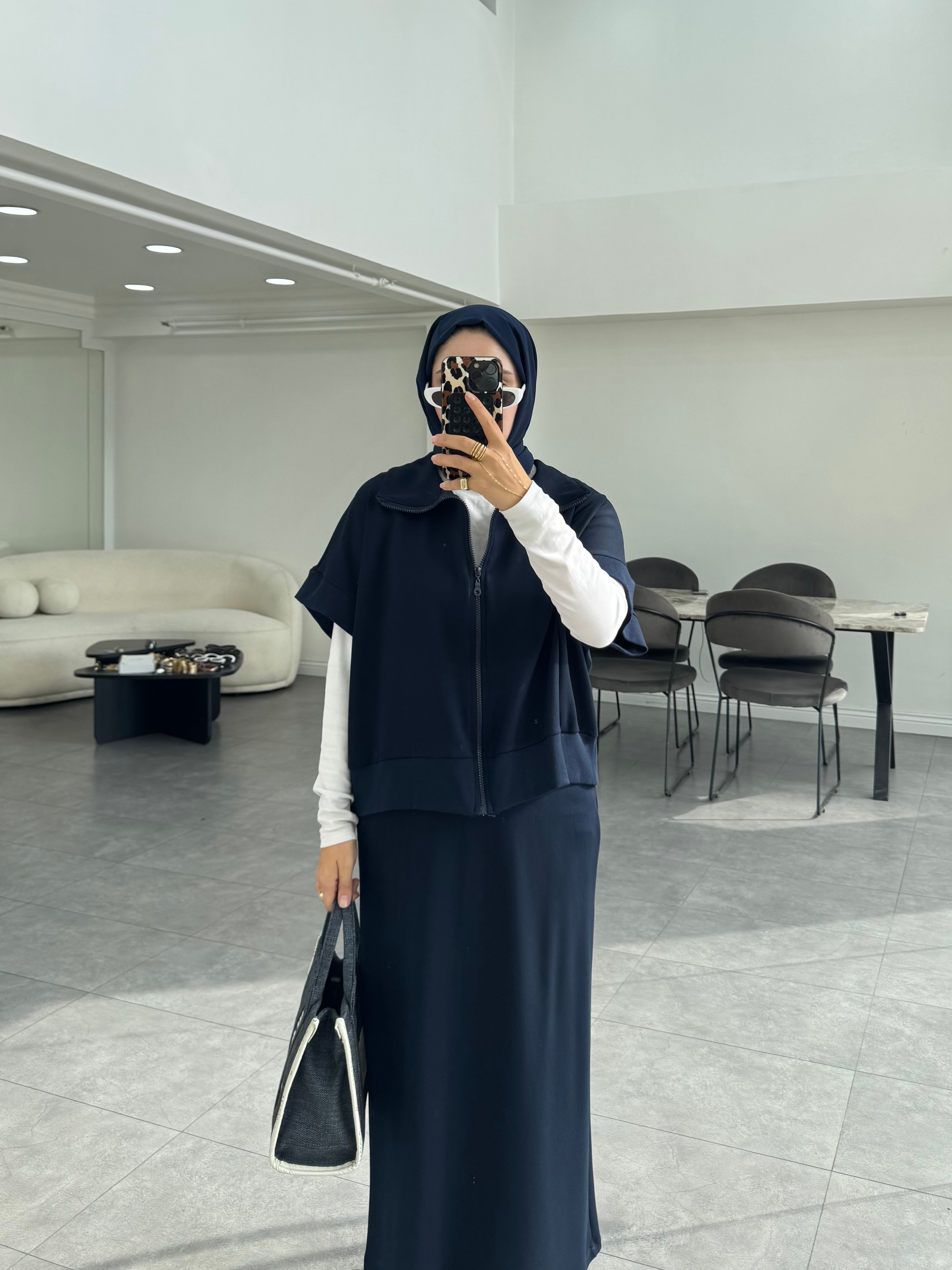 Goan İkili Takım Lacivert