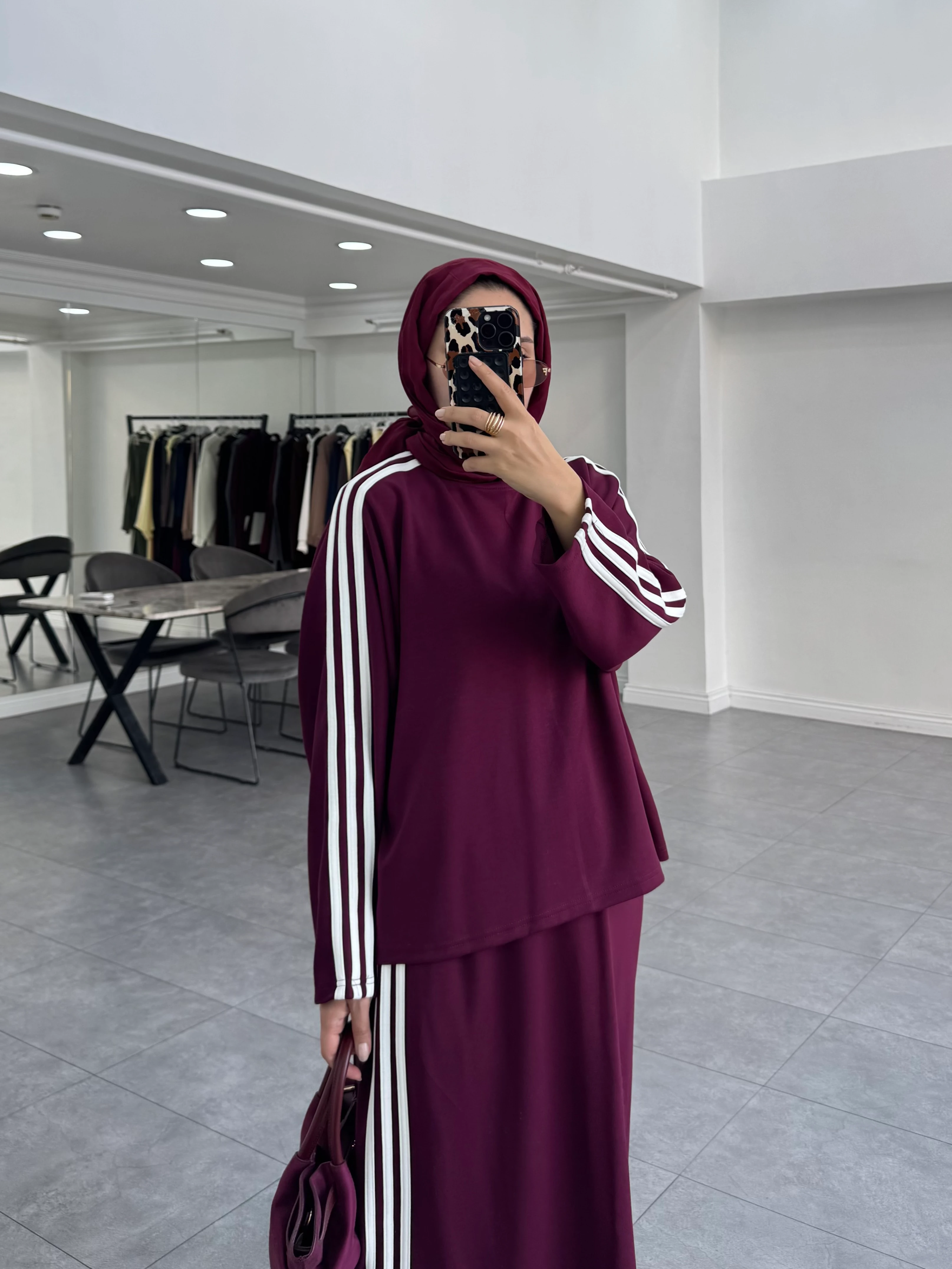 Aferta İkili Takım Mürdüm