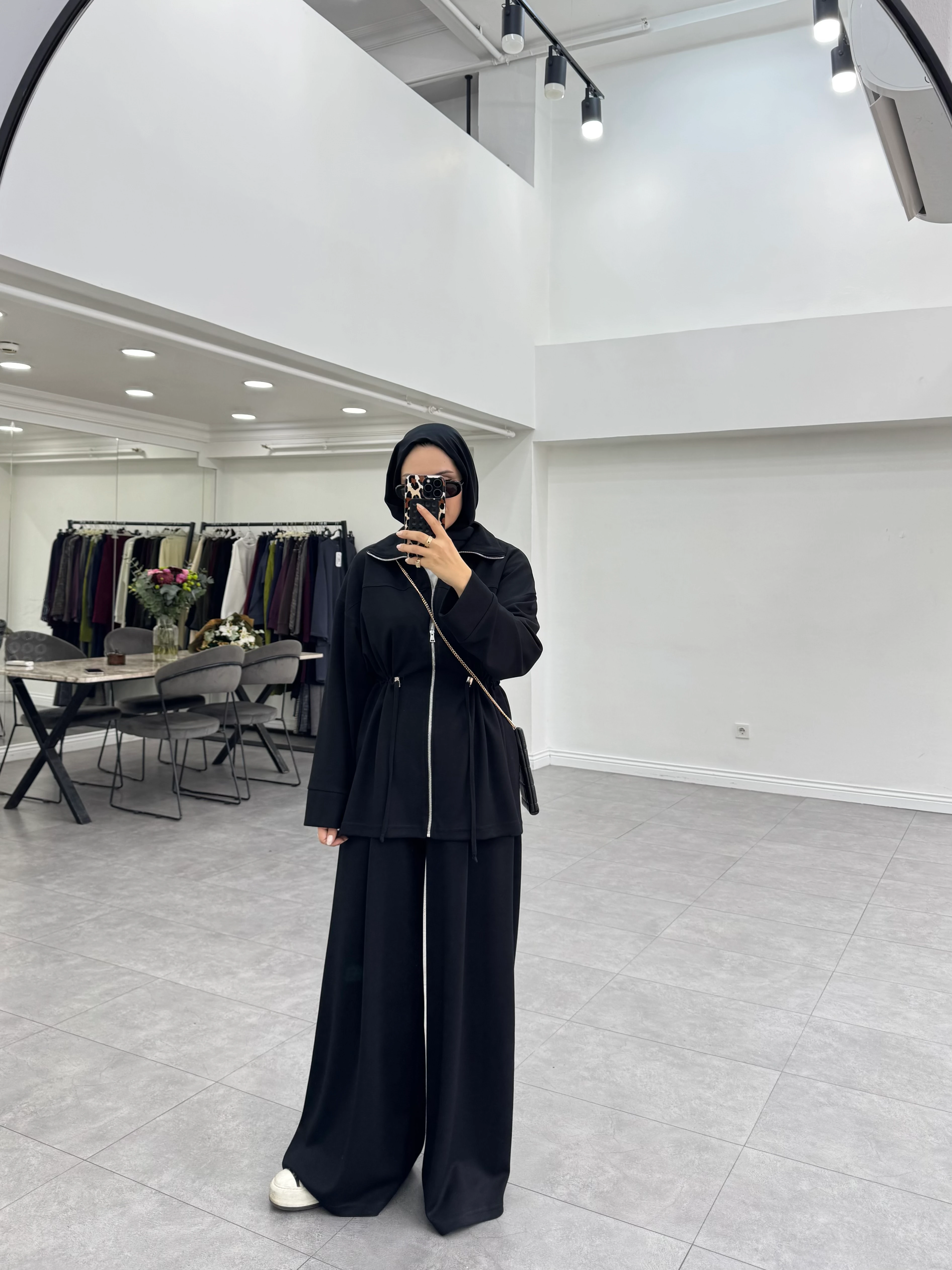 Feoz İkili Takım Siyah