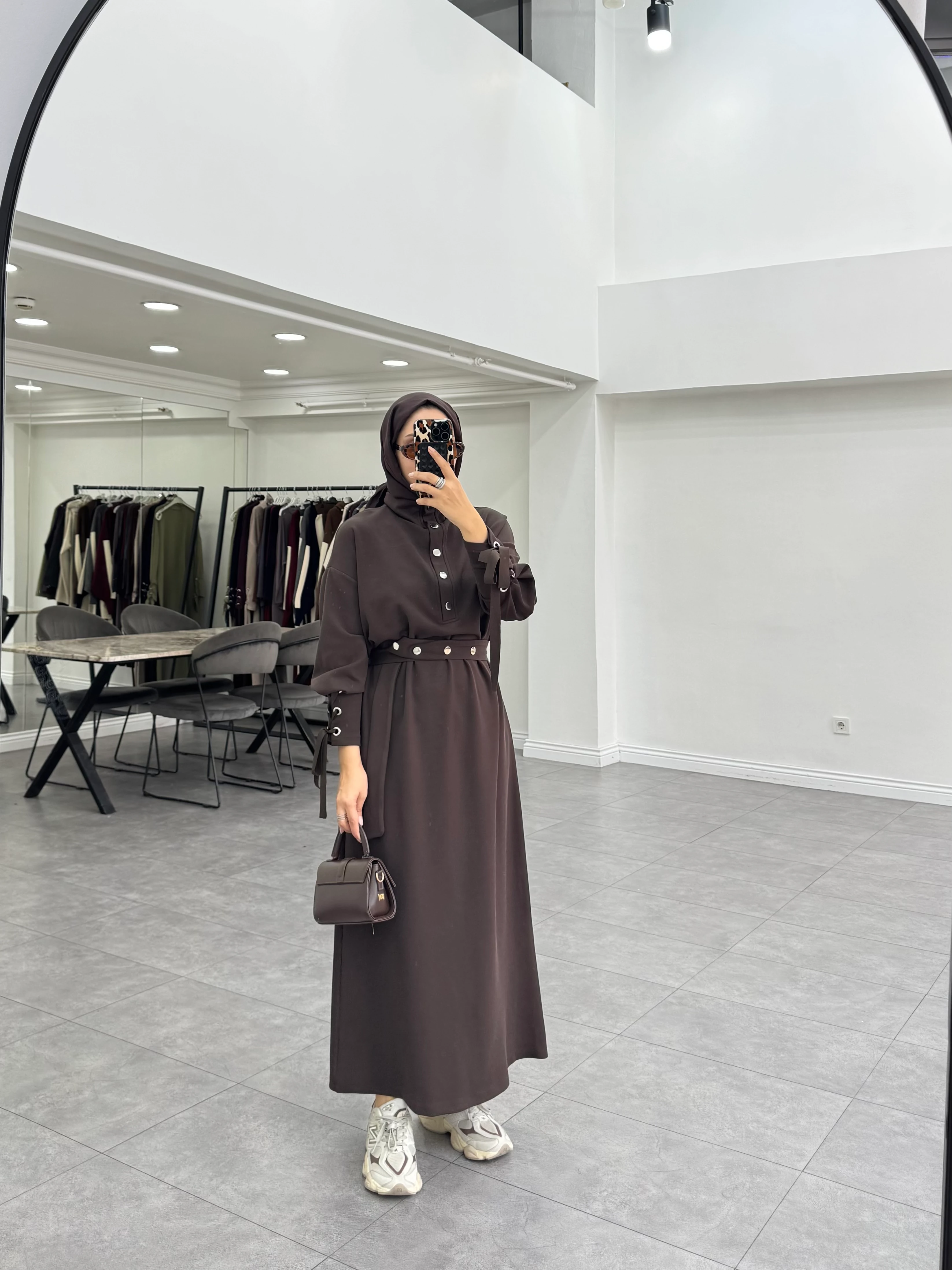 Juve Elbise Kahverengi