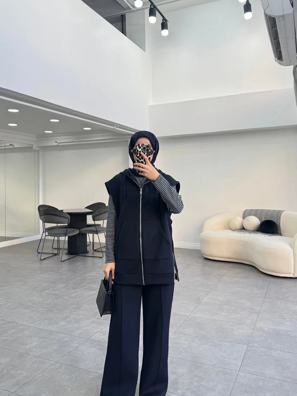 Tear Üç iplik İkili Takım Lacivert