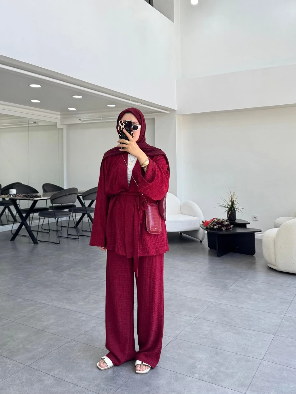Besta İkili Takım Bordo