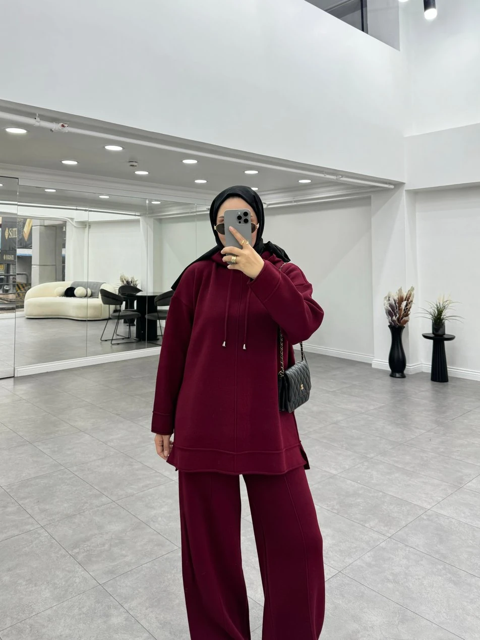 Sela Bordo İkili Triko Takım