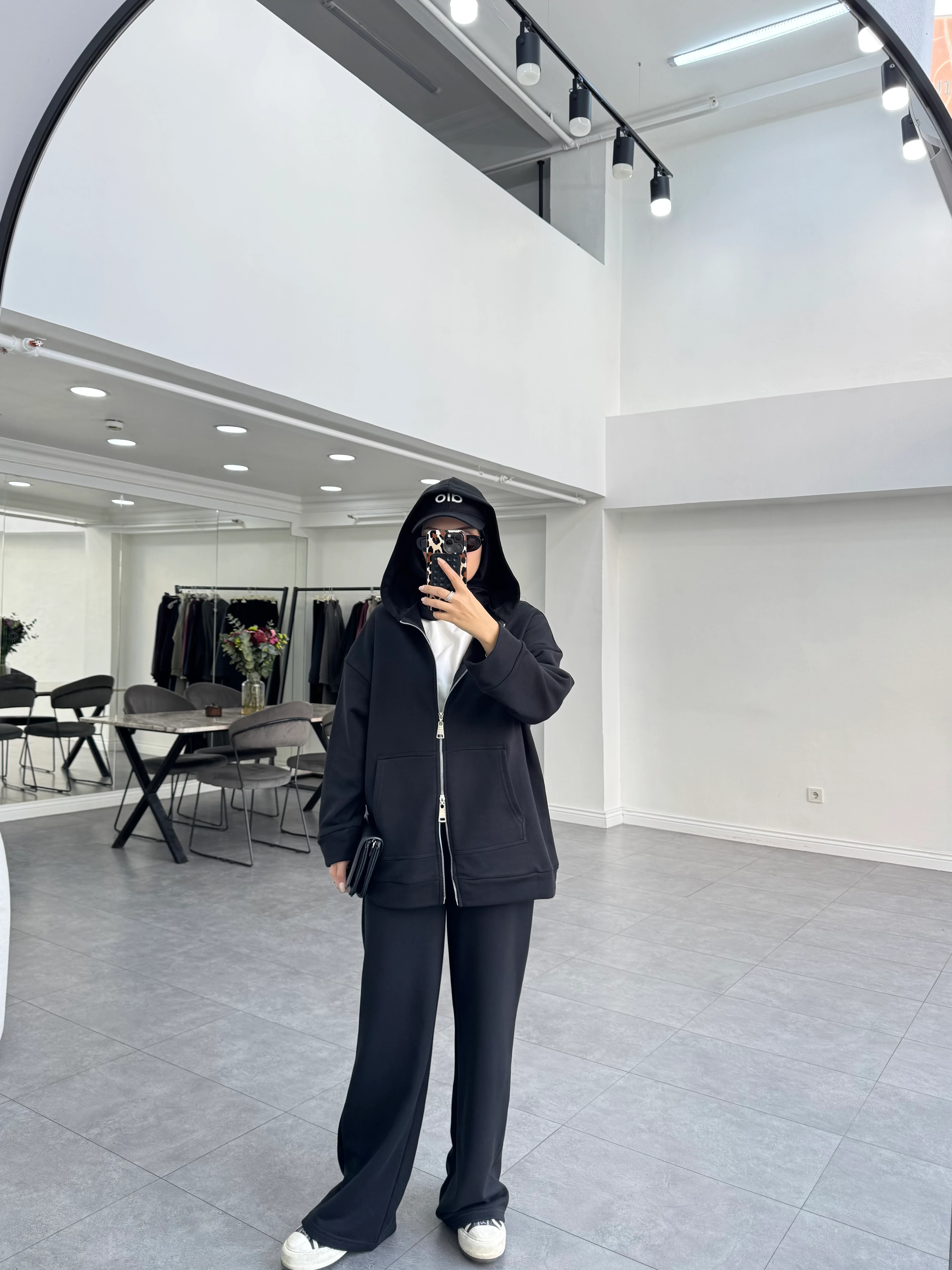 Hüer İkili Takım Siyah