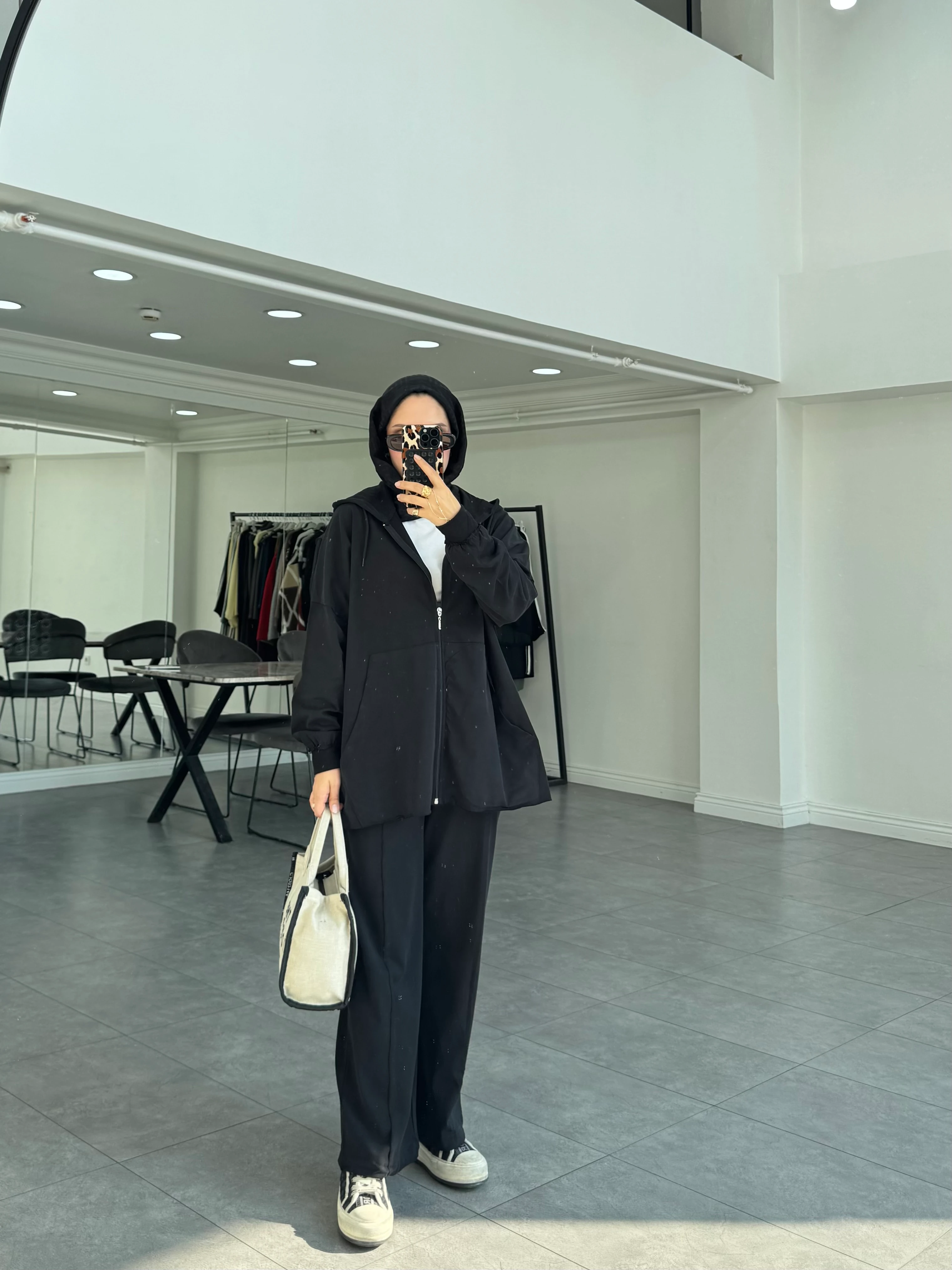 Benhi İkili Takım Siyah