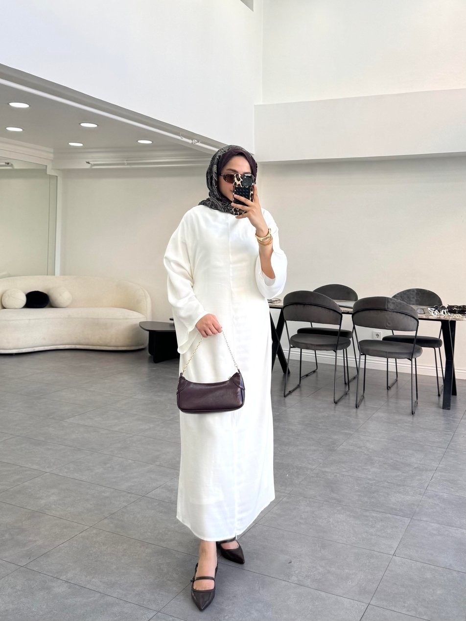 Borella Elbise Beyaz