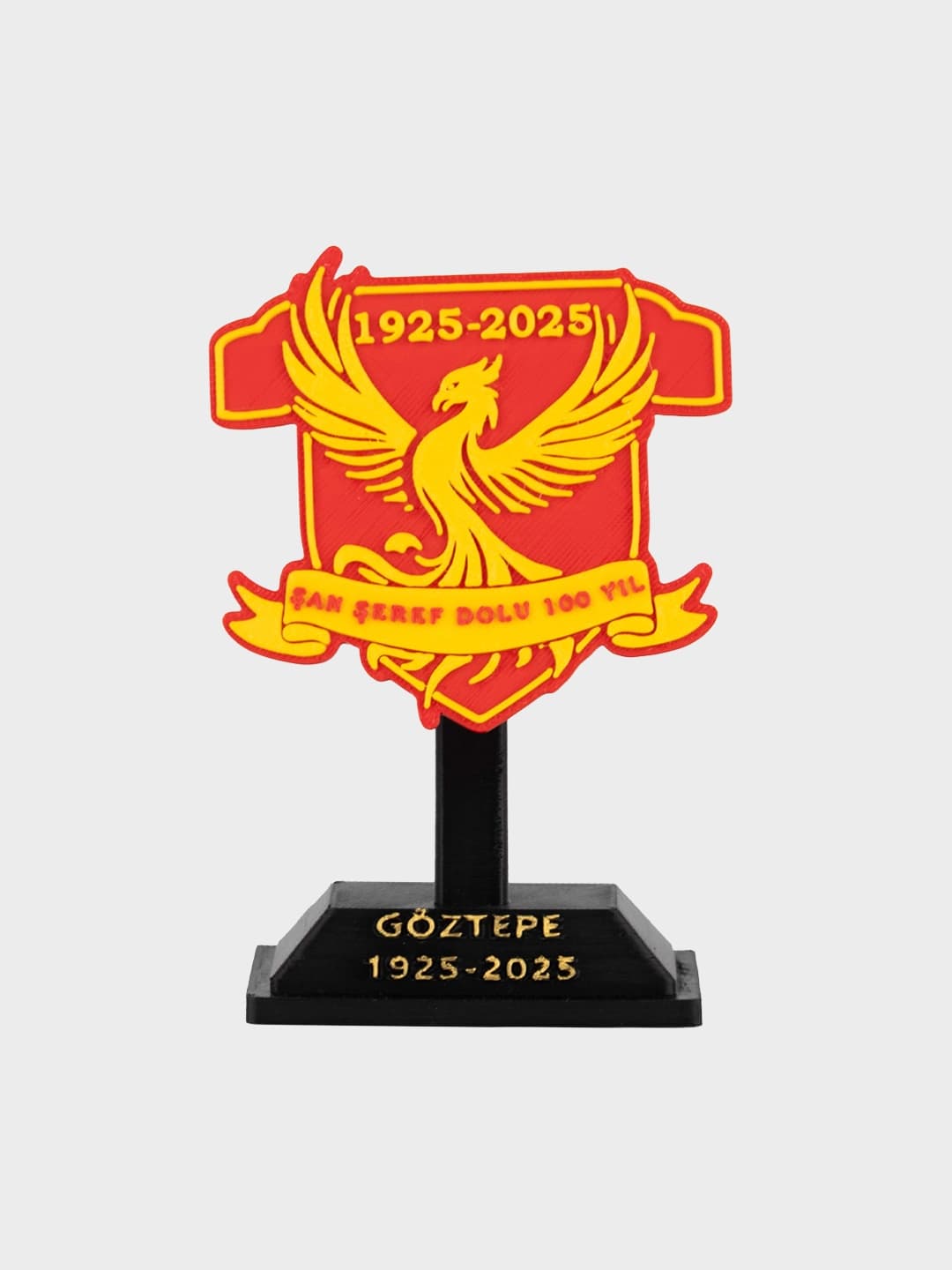 Göztepe 3D Yazıcı 100. Yıl Logo