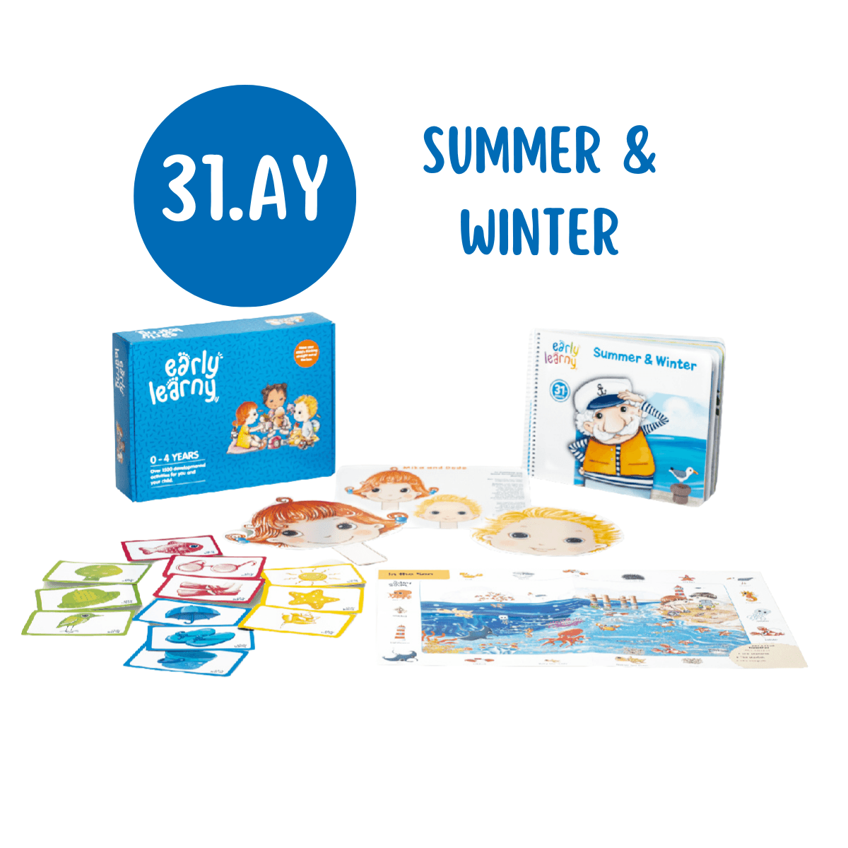 EARLYLEARNY 31TH MONTH SET