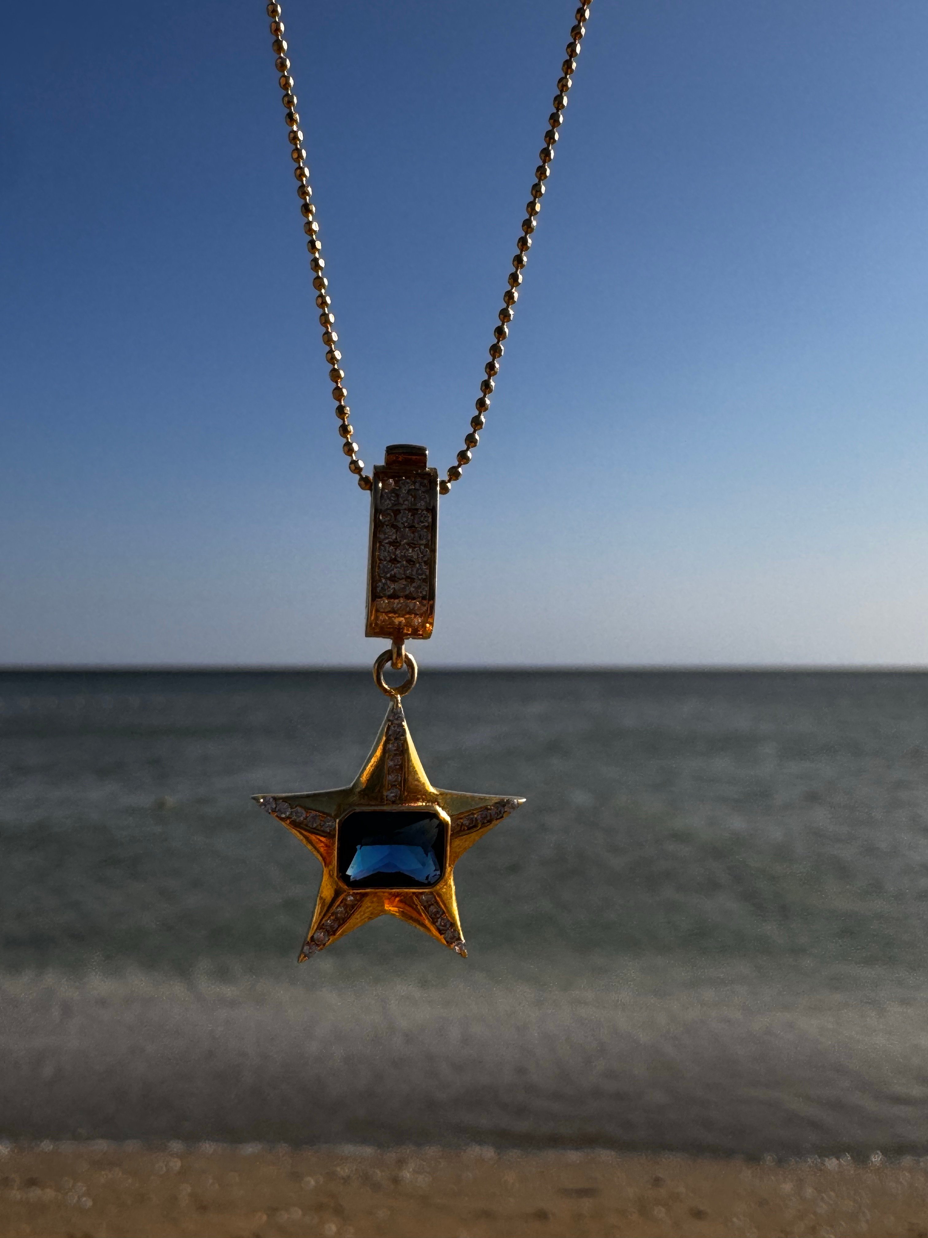 BLUE STAR KOLYE