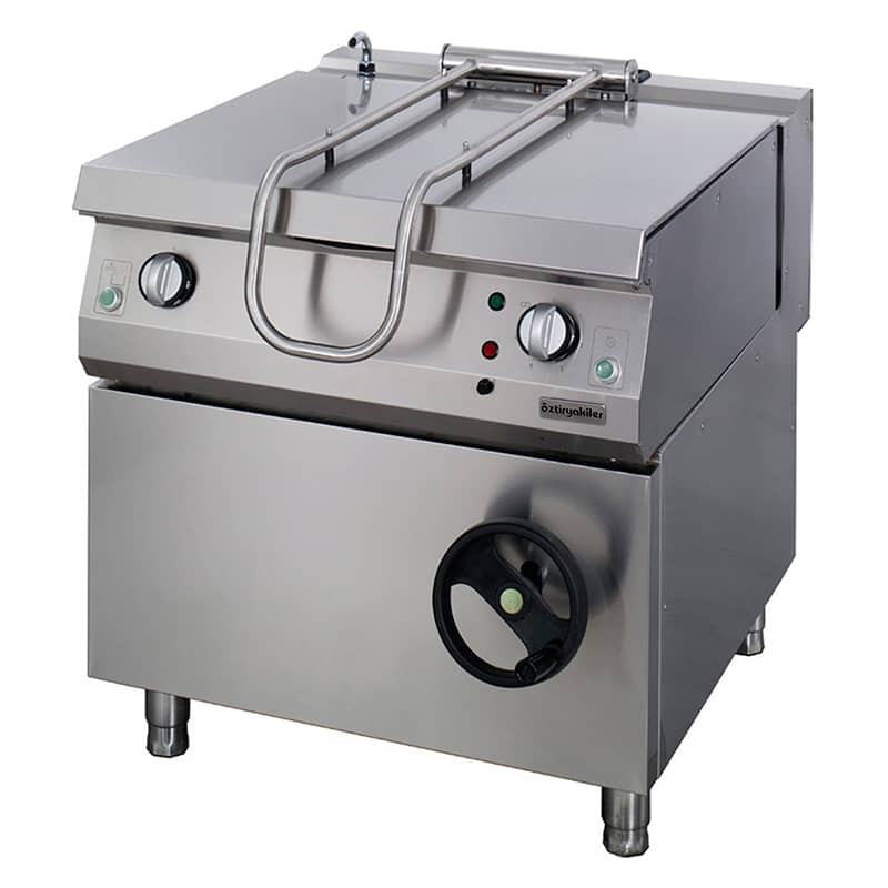 ÖZTİRYAKİLER 900 Seri Devrilir Tava, Elektrikli, 130 Lt, 120*90*85