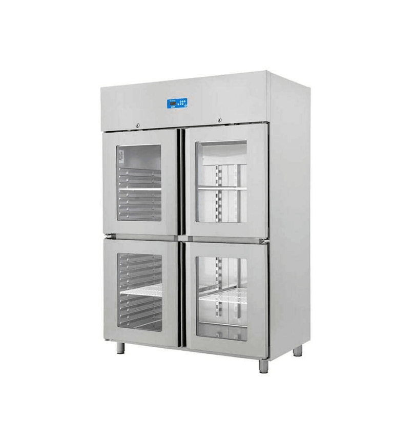 Öztiryakiler GN 1200 NMV 4 Cam Yarım Kapılı Buzdolabı, 1200 L