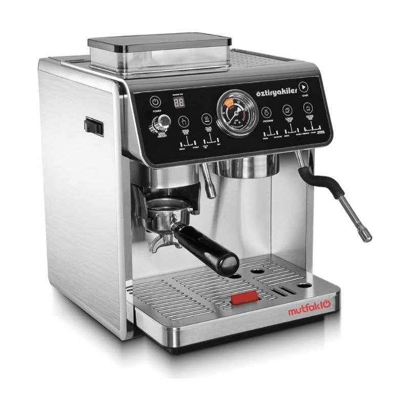 ÖZTİRYAKİLER ÖĞÜTÜCÜLÜ MİNİ BARİSTA ESPRESSO KAHVE MAKİNESİ