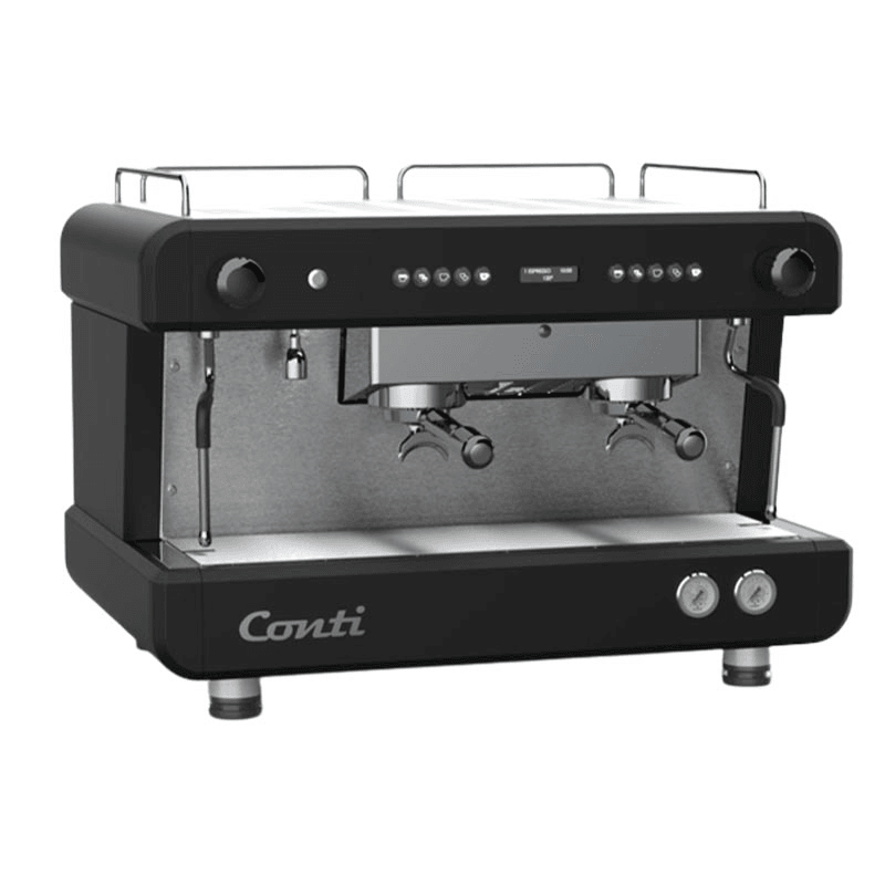 Conti Monaco Tam Otomatik Espresso Makinesi, 2 Gruplu, CC202 DTC, Siyah