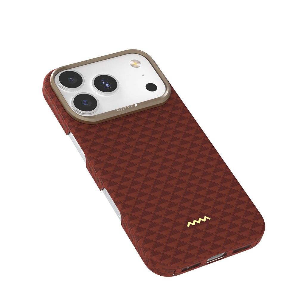 Apple iPhone 17 Pro Max Kılıf M-safe Şarj Özellikli Raptic Aramid Skin Origin Serisi Kapak