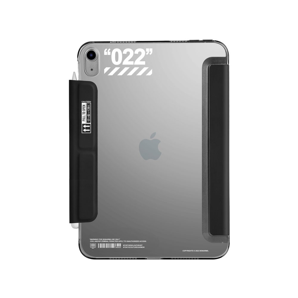 Apple iPad Air 11 2025 M3 Kılıf SkinArma Kalemlikli Arkası Şeffaf Standlı Magnetik Taihi Sora Kılıf