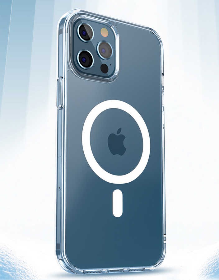 iPhone 13 Pro Kılıf Wiwu Magnetic Crystal Kılıf