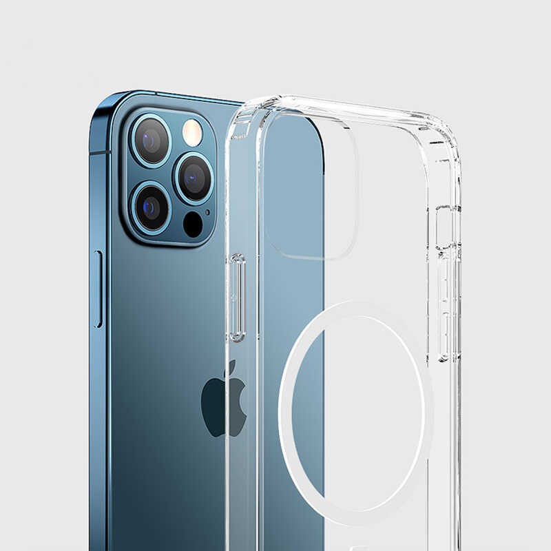 iPhone 12 Pro Kılıf Wiwu Magnetic Crystal Kılıf