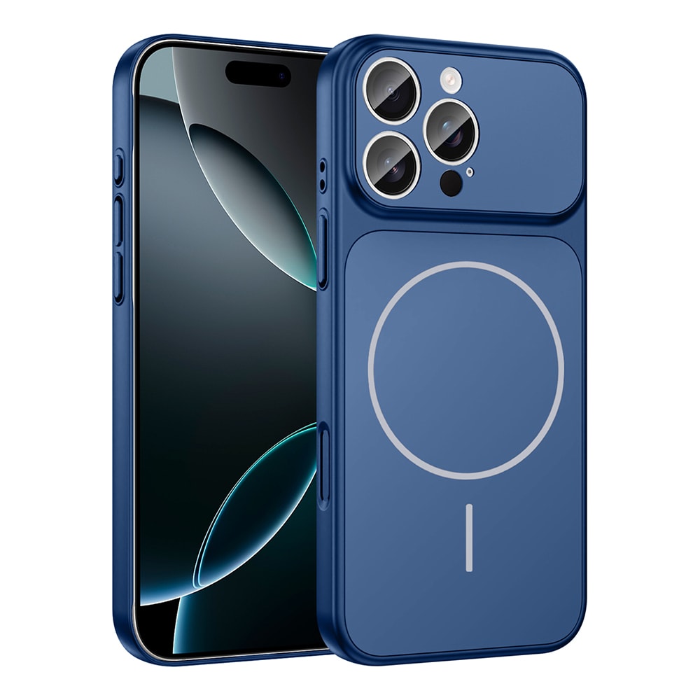 Apple iPhone 16 Pro Kılıf Zore M-Safe Şarj Özellikli Kamera Korumalı Formen Kapak