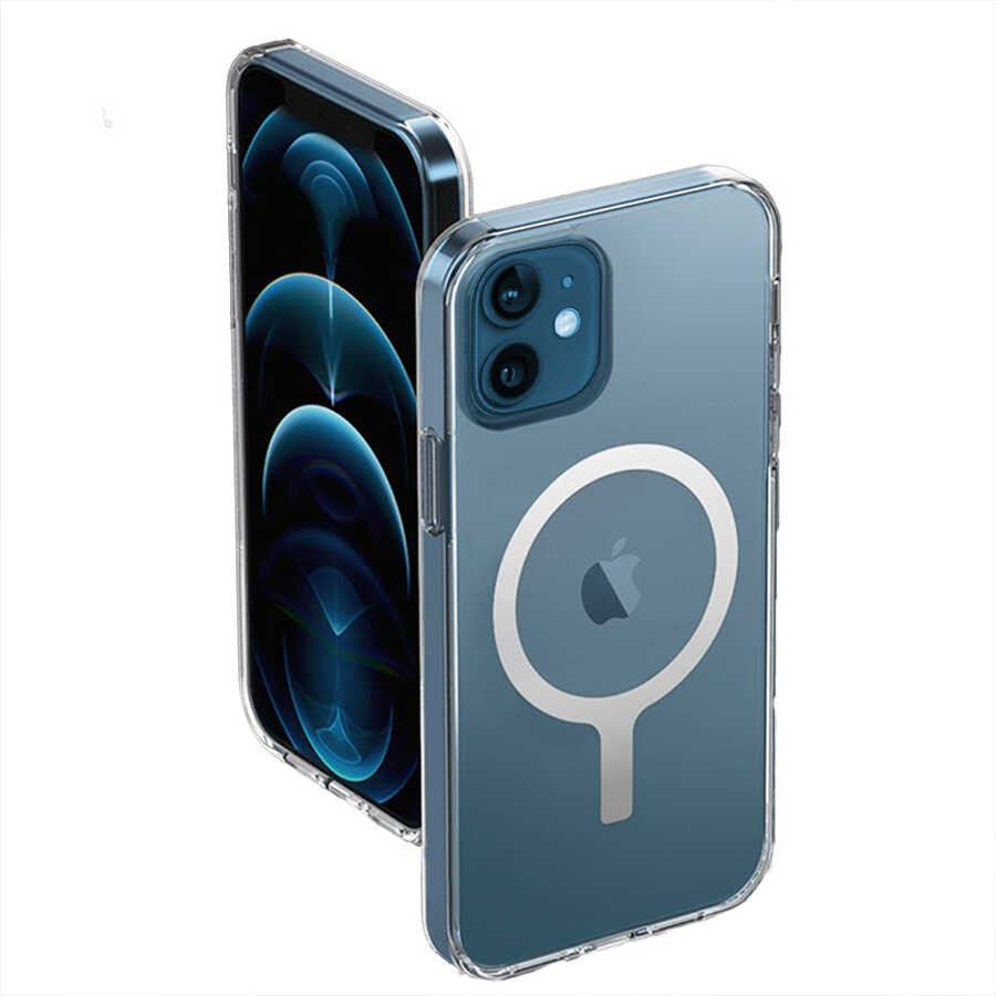 iPhone 12 Kılıf Wiwu Magnetic Crystal Kılıf