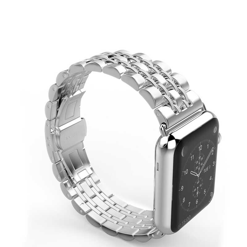 Watch Ultra 49mm Kordon KRD-14 Metal Strap Kayış
