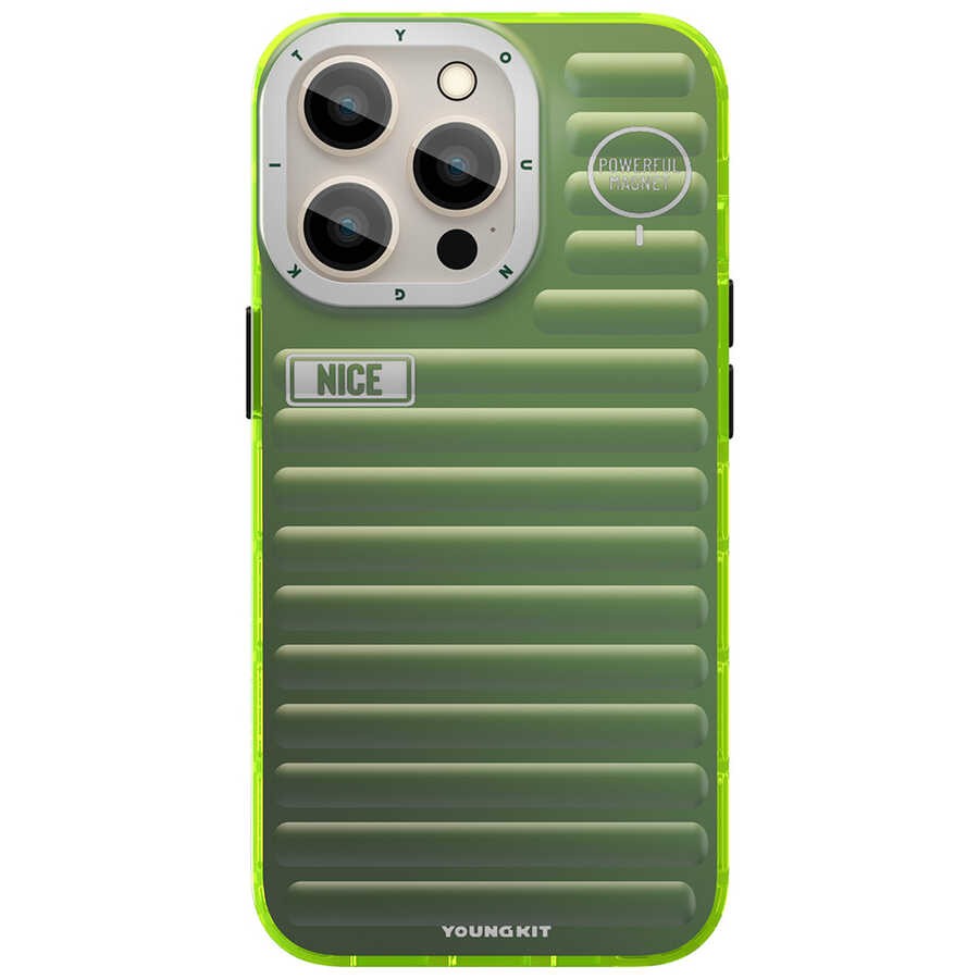 iPhone 12 Pro Max Kılıf YoungKit Plain Coloured Serisi Kılıf