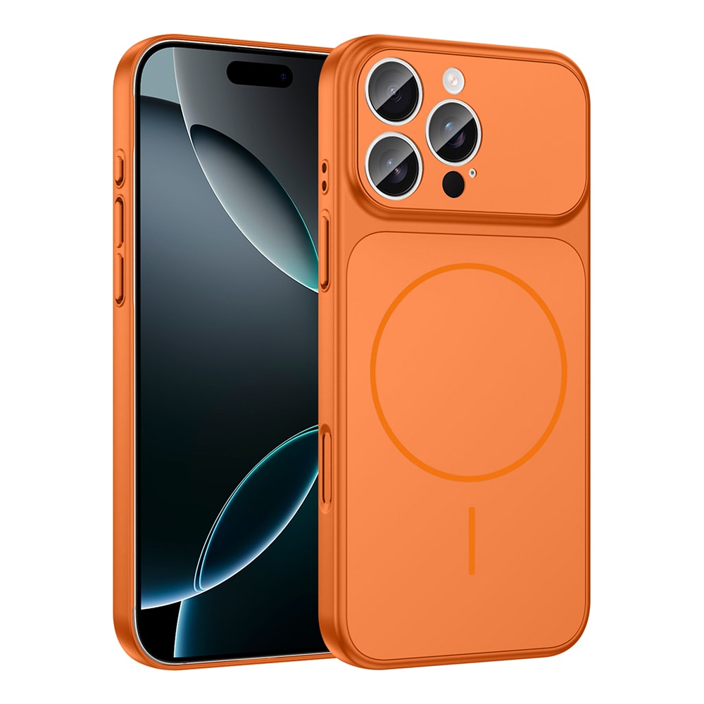 Apple iPhone 15 Pro Max Kılıf Zore M-Safe Şarj Özellikli Kamera Korumalı Formen Kapak