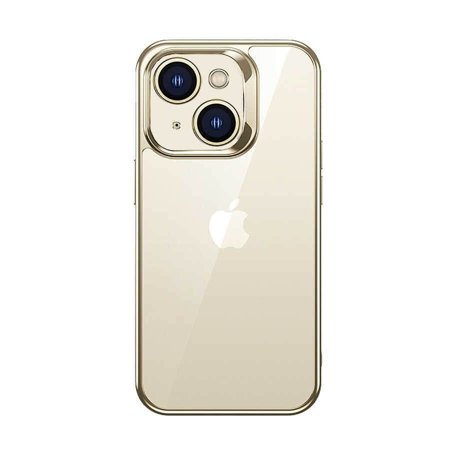 iPhone 14 Kılıf Benks Electroplating TPU Kapak Ekran Koruyucu Hediyeli