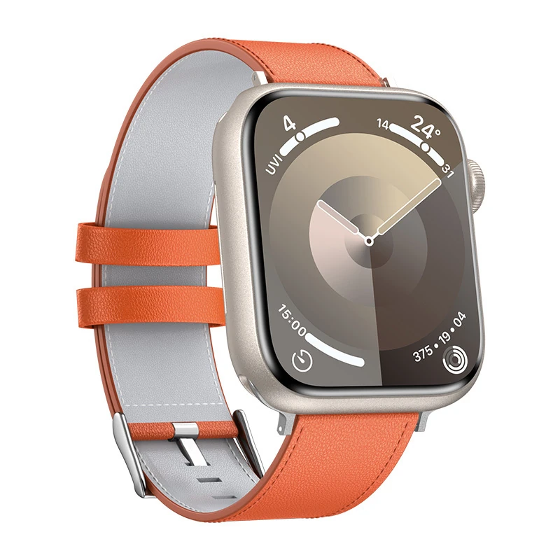 Apple Watch 40mm Benks Vintage Genuine Leather Serisi Deri Kordon Strap Kayış