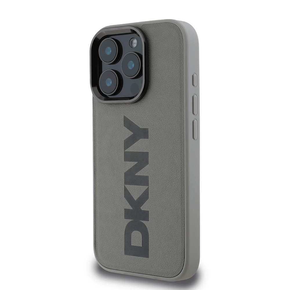 iPhone 16 Pro Kılıf DKNY Orjinal Lisanslı Magsafe Şarj Özellikli PU Deri Plain Kılıf