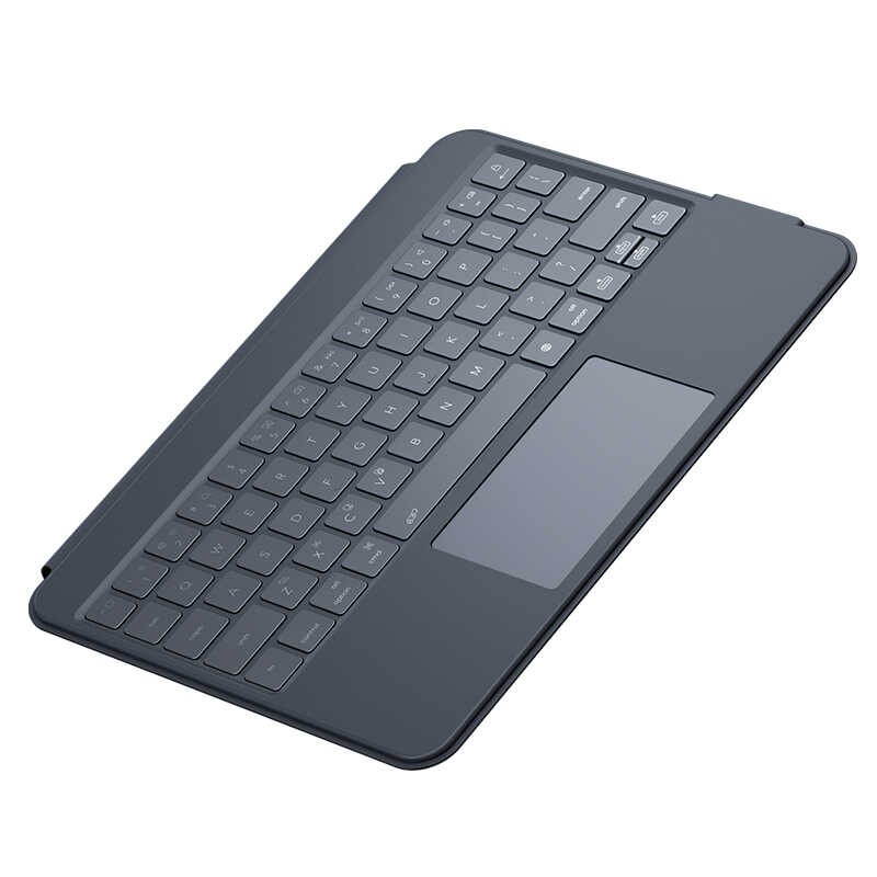 iPad Pro 12.9 2021 (5.Nesil) Benks KB02 Kablosuz Klavyeli Kılıf