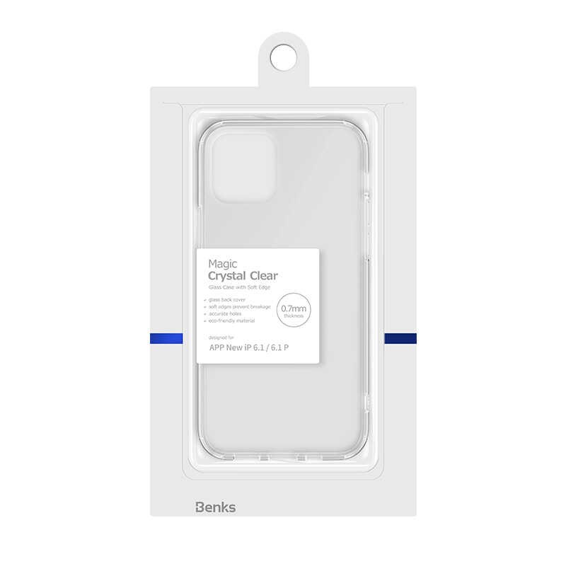 iPhone 13 Pro Kılıf Benks ​​​​​​Magic Crystal Clear Glass Kılıf