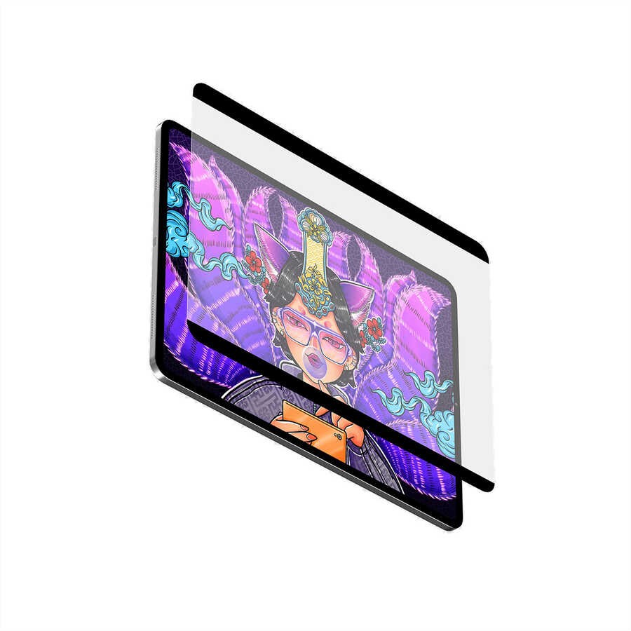 iPad 10.2 2021 (9.Nesil) Wiwu Removable Mıknatıslı Ekran Koruyucu